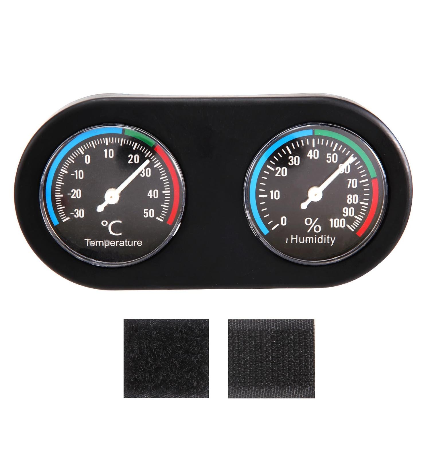 Kqcibz Reptile Tank Thermometer Hygrometer Temperature Humidity Monitor for Vivarium Terrarium - Buy Online on GoSupps.com