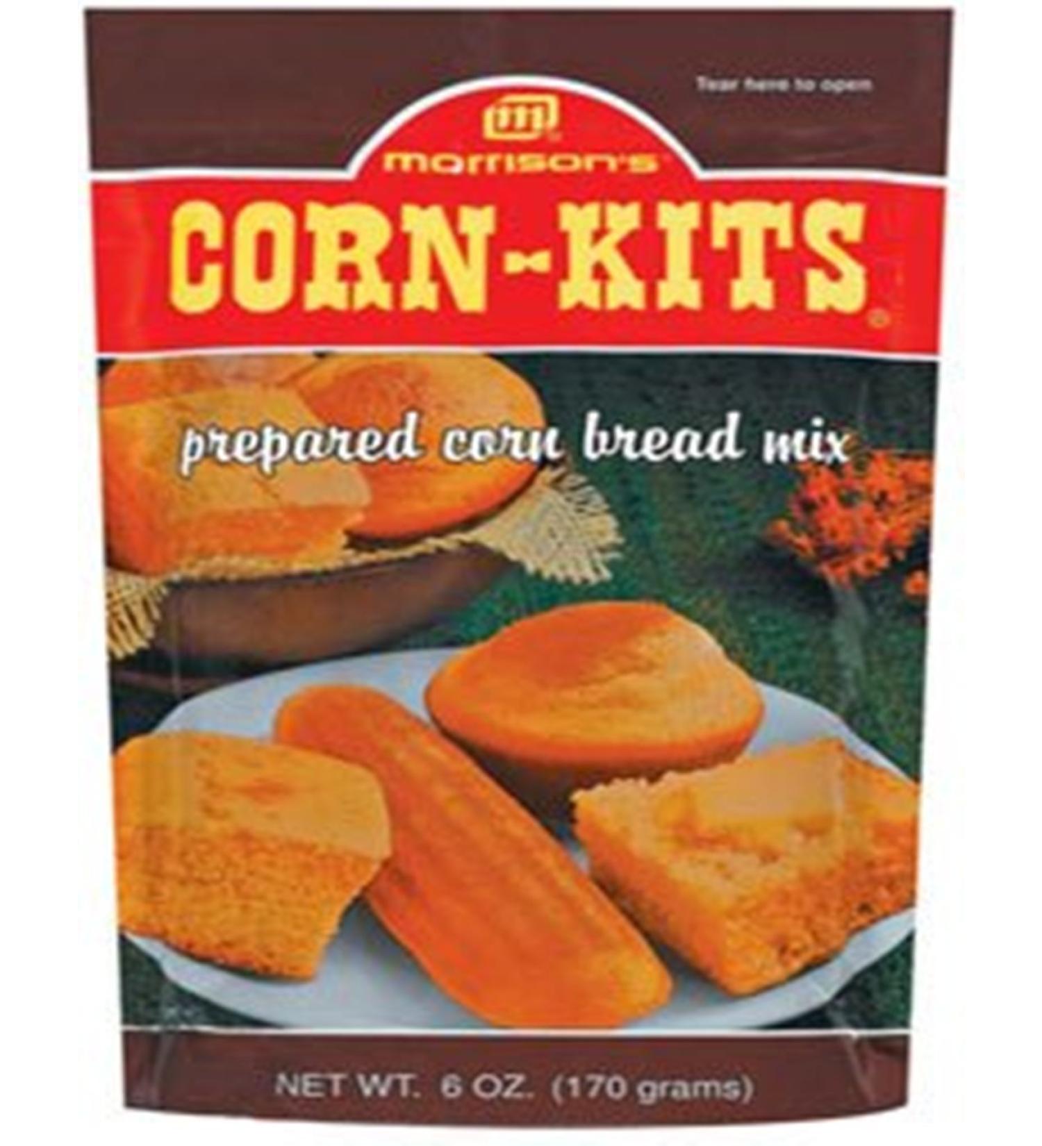 Morrison's Prepared Kit Mixes (Pack of 12 Pouches) (Corn-Kits (Corn Bread Mix))