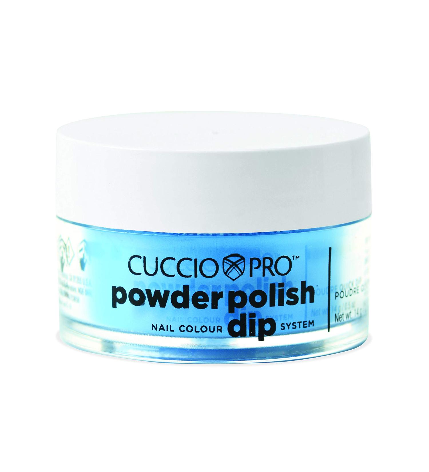 Cuccio Neon Blue Dipping Powder 14g