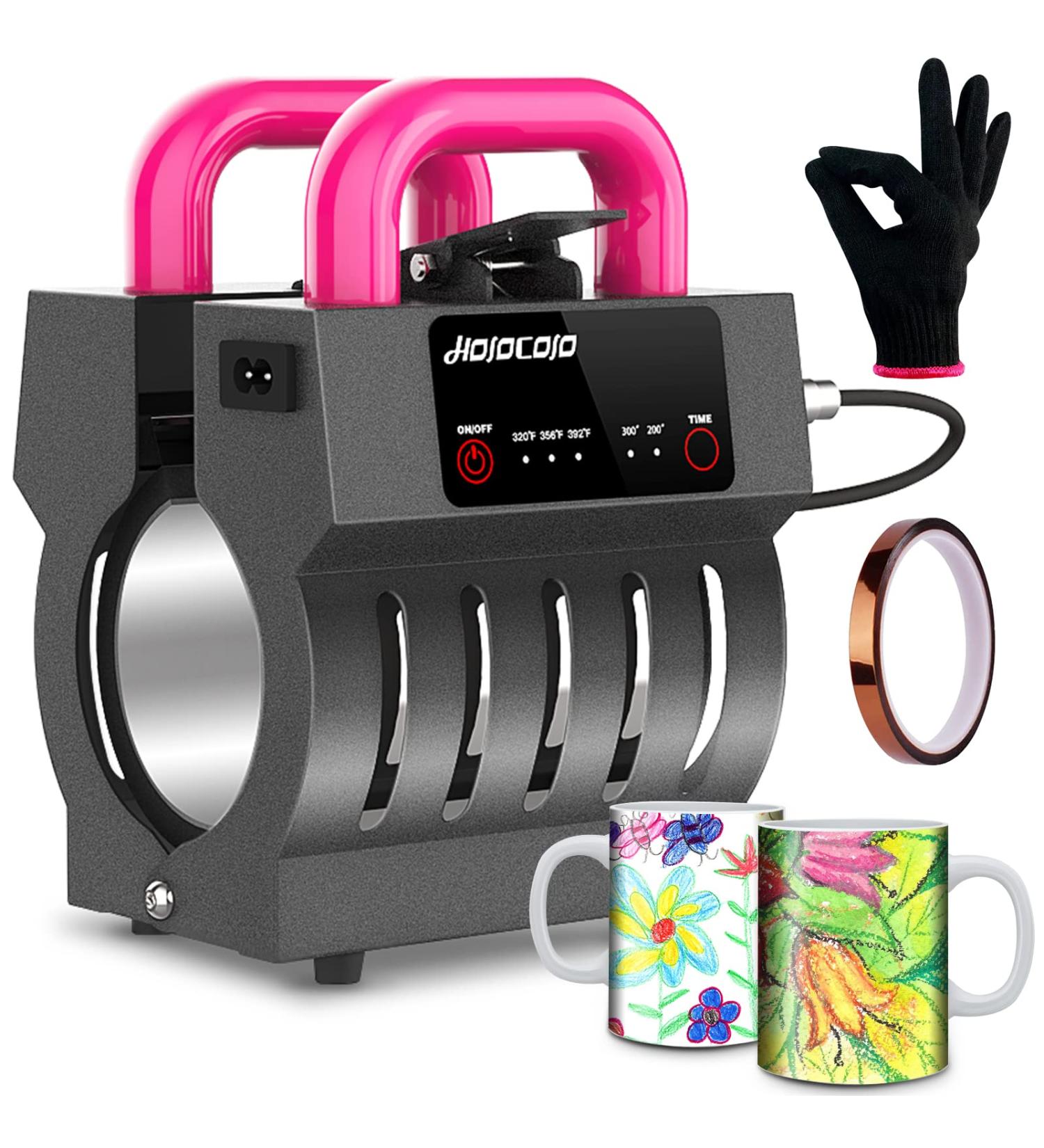 Mug Press Heat Press Machine for Sublimation | 10oz-15oz Coffee Mugs & Tumbler | Home & Office Use - Buy Online on GoSupps.com