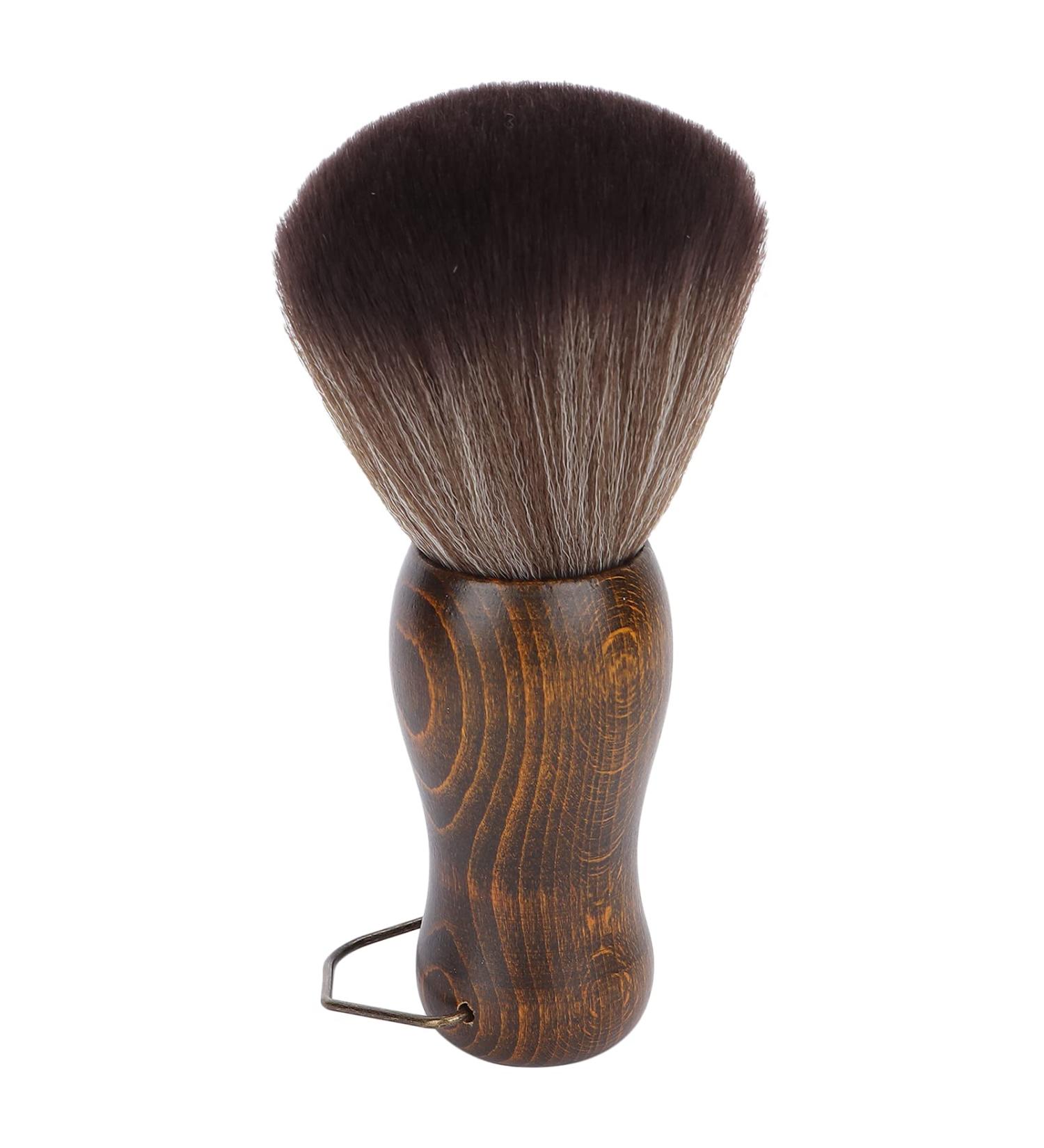 Neck Dust Brush Skin-Friendly Non-Irritating Neck Hair Cleaning Brush for Hair Salon for Home Travel - Buy Online on GoSupps.com