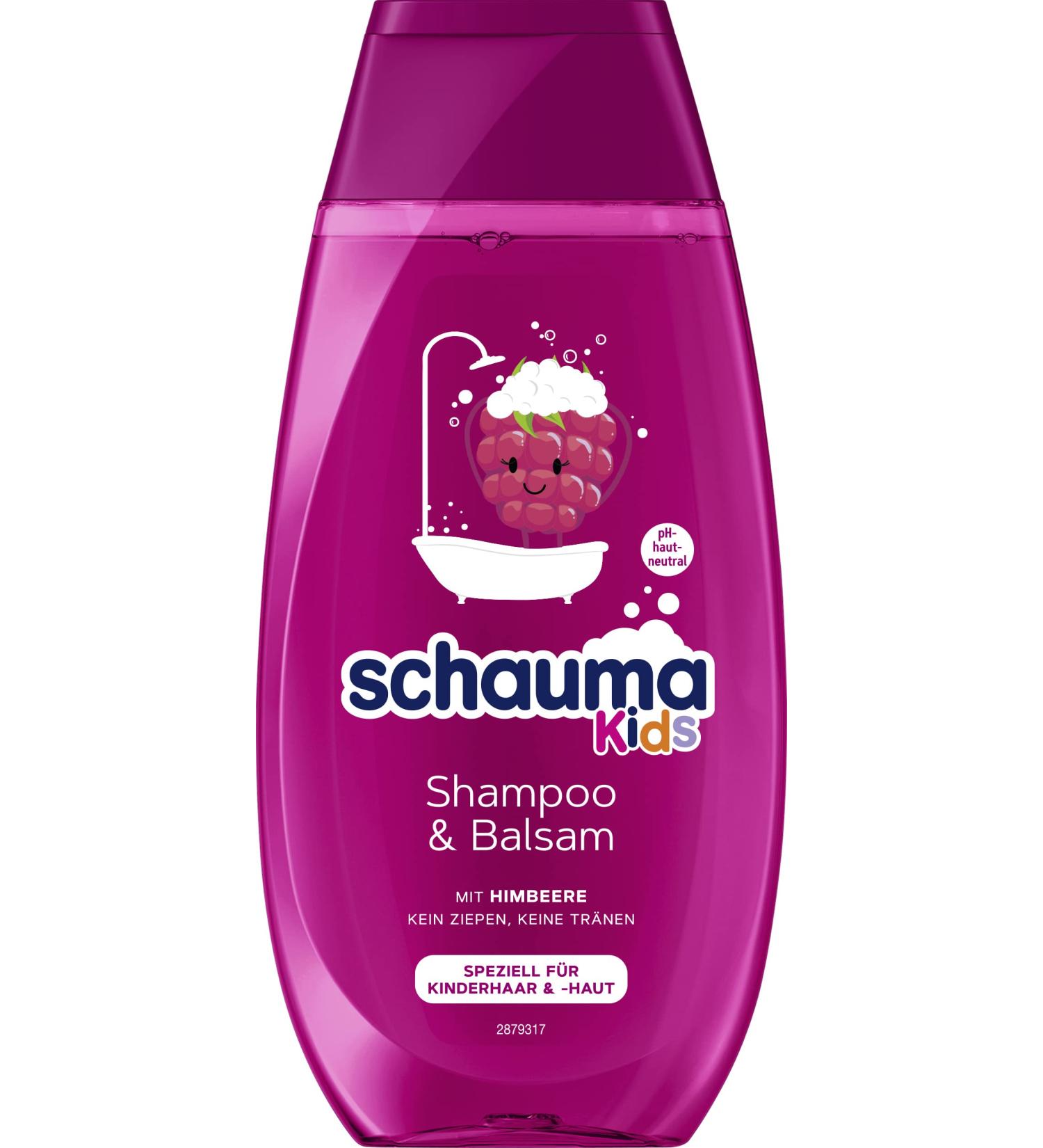Schauma Kids Shampoo & Conditioner Raspberry 250ml - Gentle & Nourishing Hair Care for Children | International Shipping Available - Buy Online on GoSupps.com