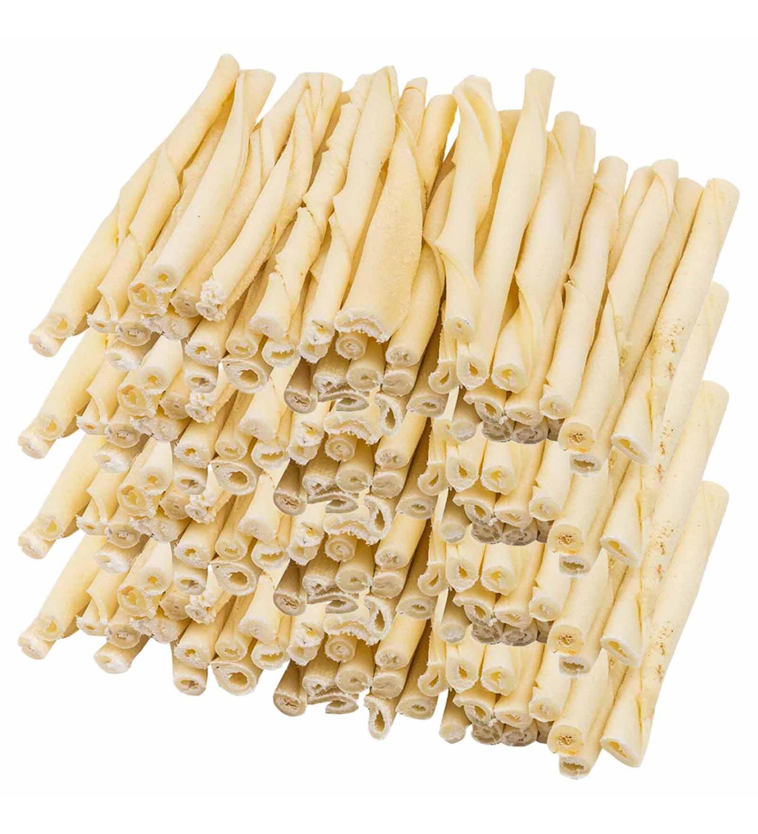 Monkimau 150 Premium Dog Sticks - 100% Natural Beef Subhide for Medium Dogs | 12cm | 880g - International Shipping Available - Buy Online on GoSupps.com