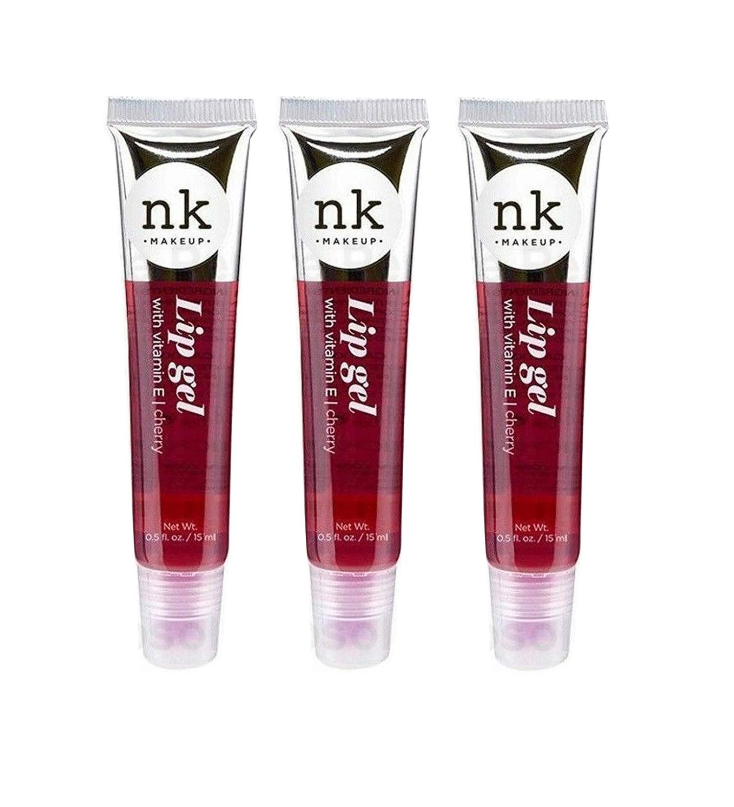 (3 pack) Nicka K Lip Gel - Strawberry
