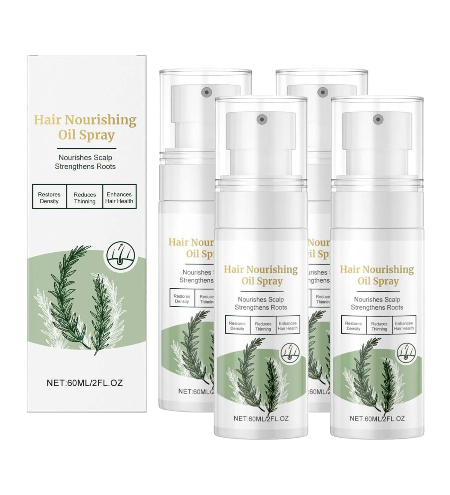 QPJUVC Rosemary hair growth serum nourishing hair oil for scalp care repairs dry and damaged hair counteracts frizz and prevents hair loss 4 - Buy Online on GoSupps.com