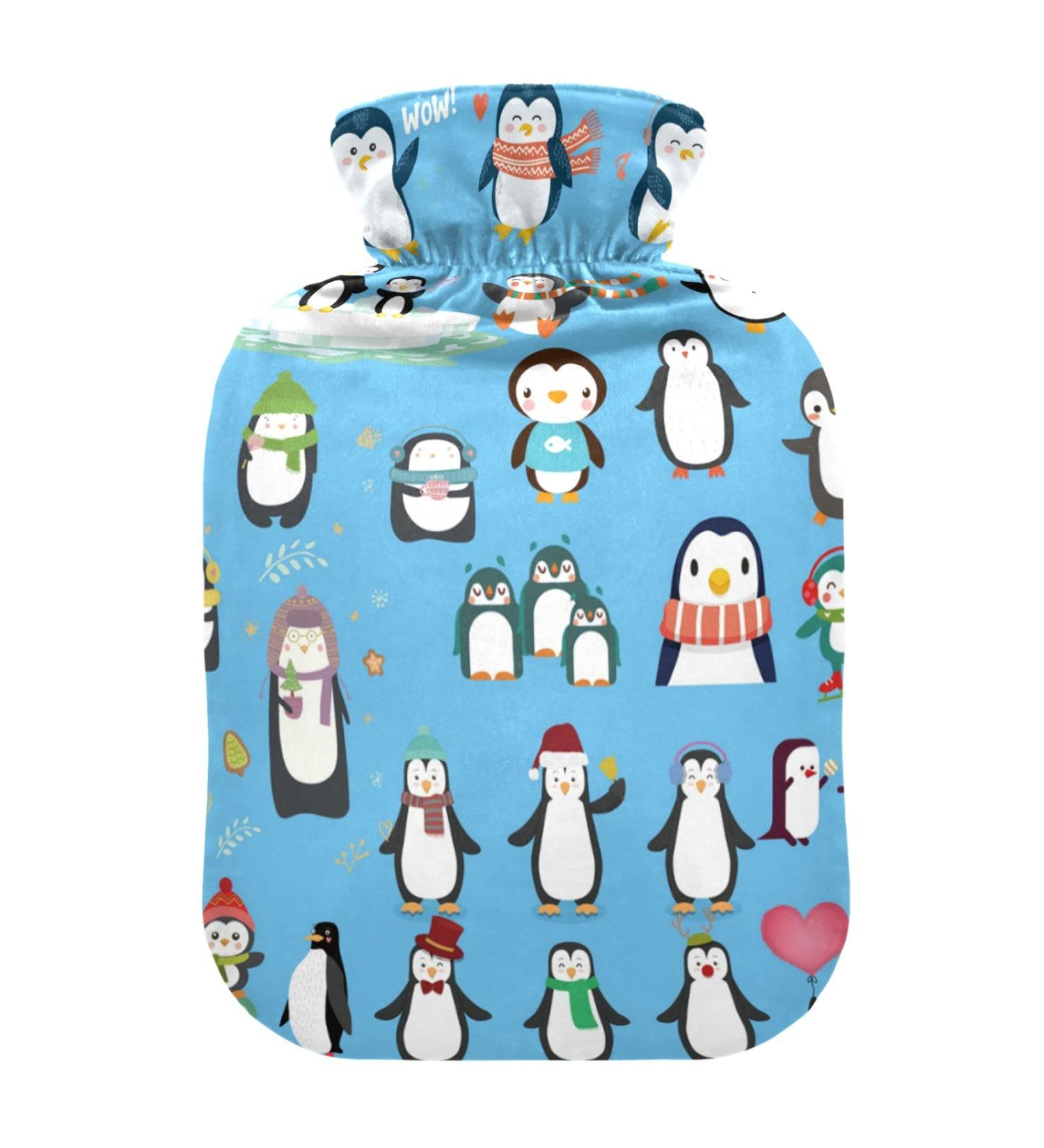 Penguin Hot Water Bottle - 2L Pain Relief for Neck & Shoulder | Warmth & Comfort - Buy Online on GoSupps.com
