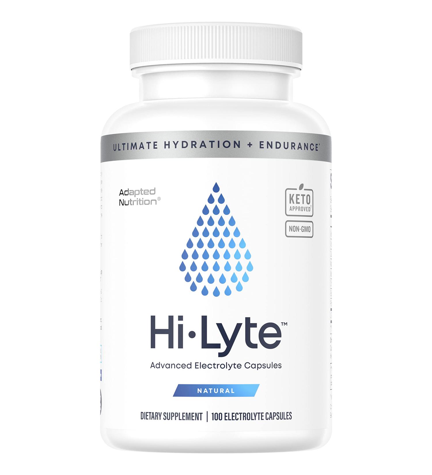 Electrolyte Replacement Tablets for Rapid Rehydration | Alleviates Cramps | Gentle on Stomach | 100 Capsules Salt Capsules 100 Count - Buy Online on GoSupps.com