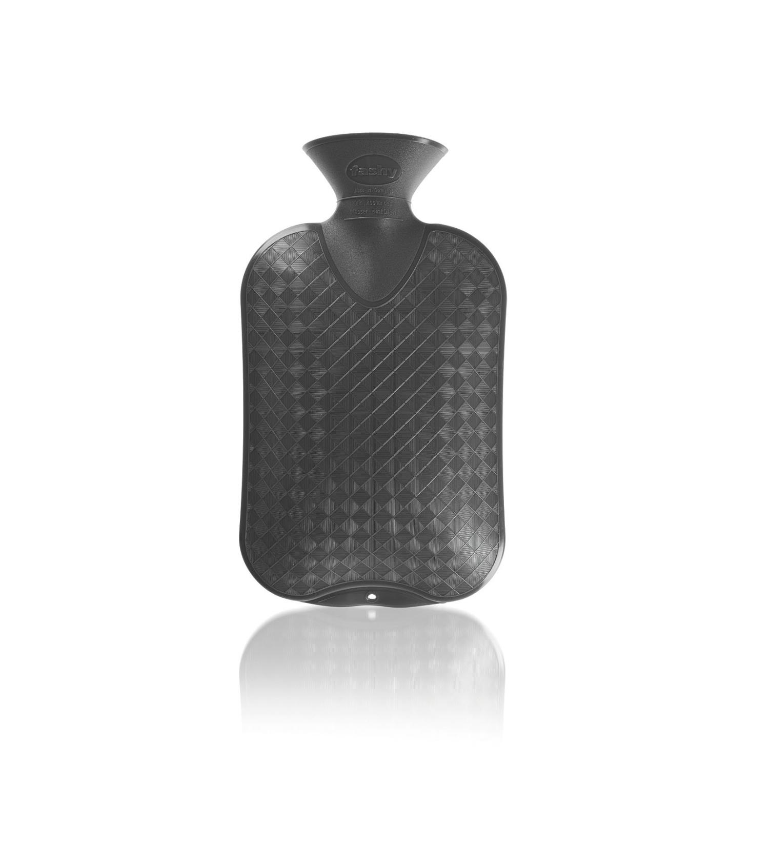 Fashy 6420 21 2007 Hot water bottle smooth design anthracite