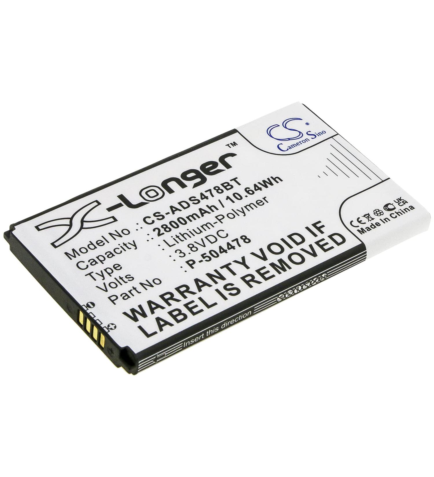 Buy 2800mAh Battery for ADT Command Secondary Color Touchscreen Keypad - Compatible with P/N: P-504478 | International Shipping Available - Buy Online on GoSupps.com