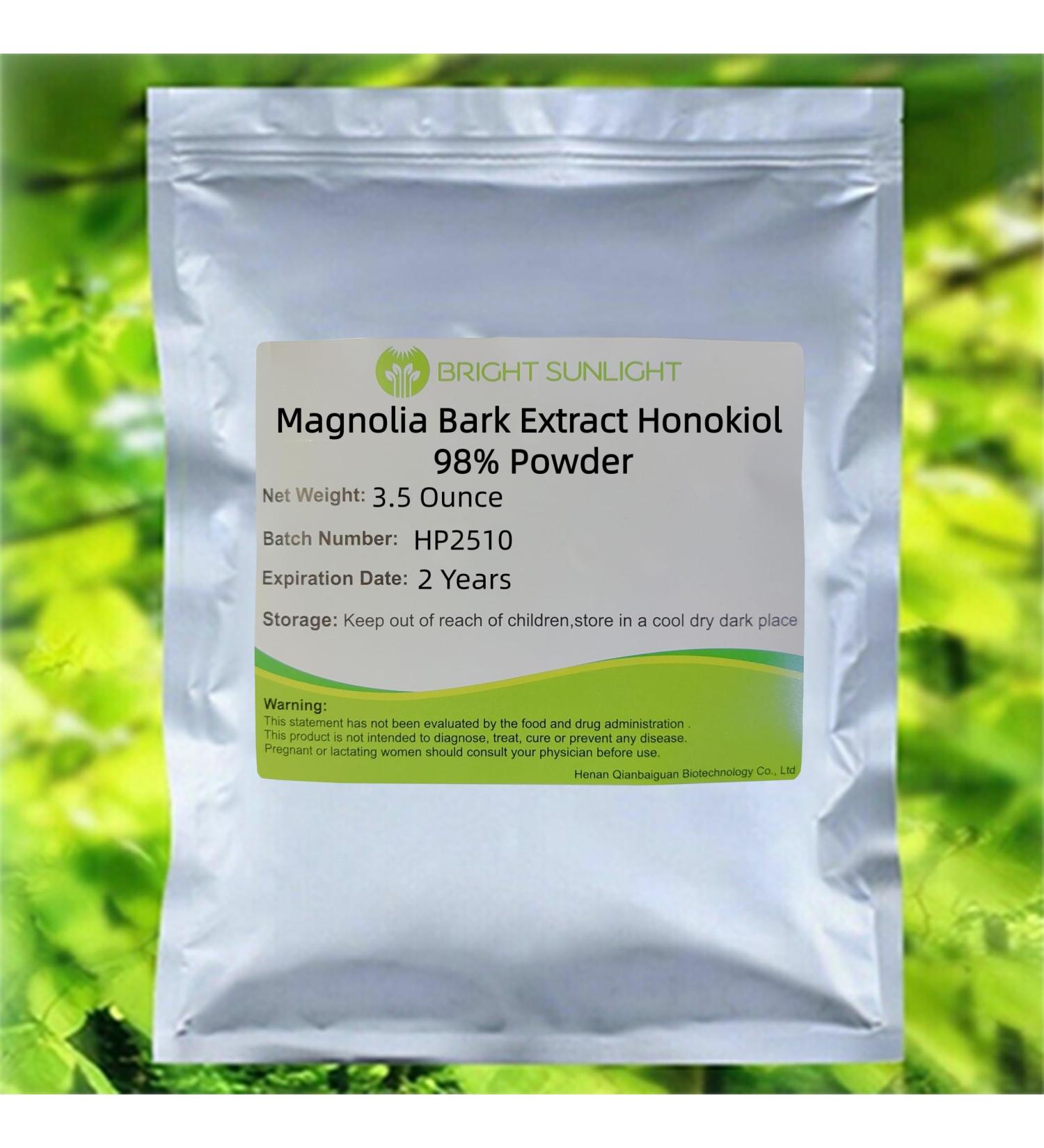 Bright sunlight 3.5 Ounce Magnolia Bark Extract Honokiol 98% Powder
