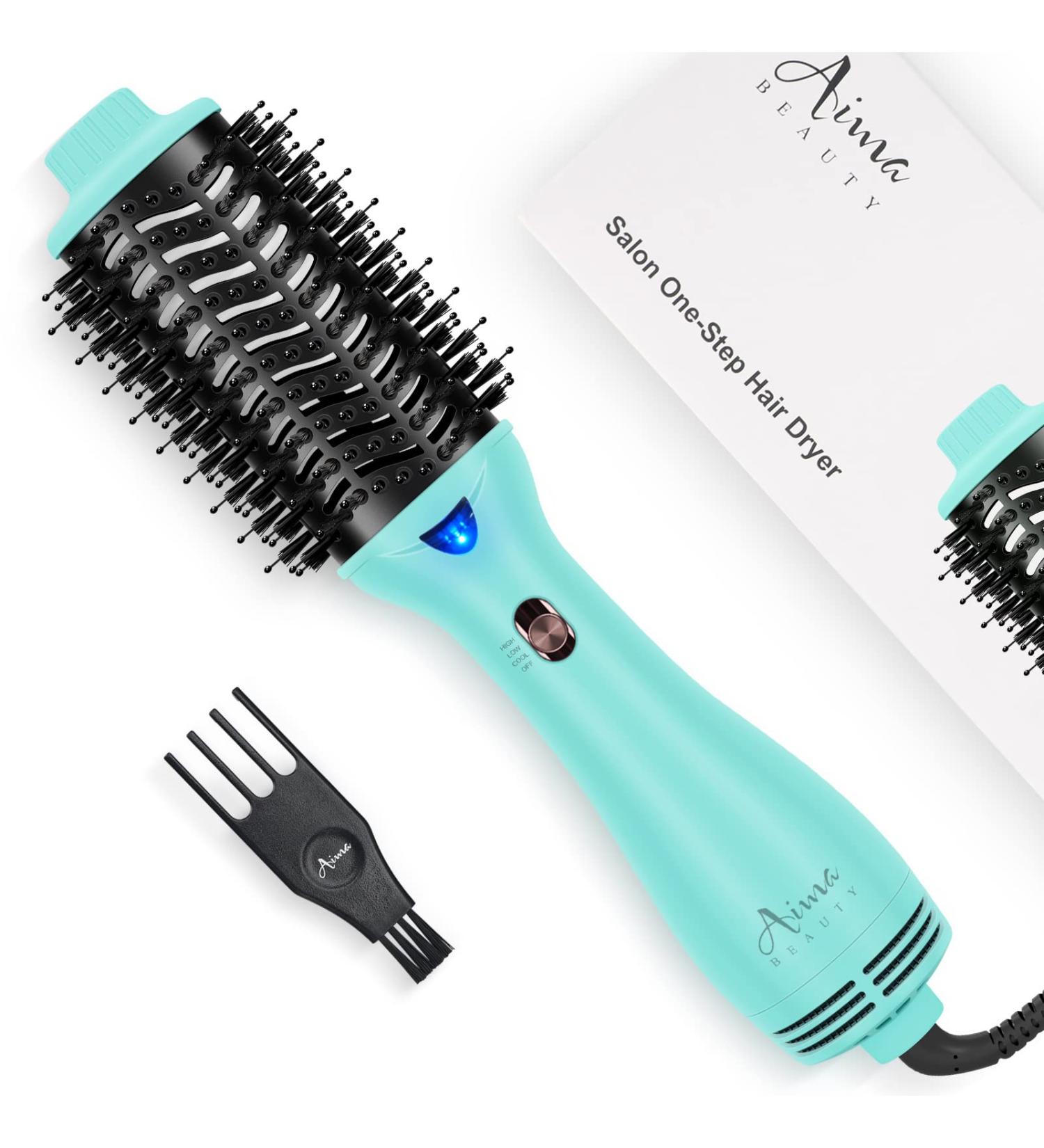 Aima Beauty Professional Hot Air Brush 4-in-1 Volumizer - Anti-Scald Ionic Technology - for All Hair Types - Buy Online on GoSupps.com