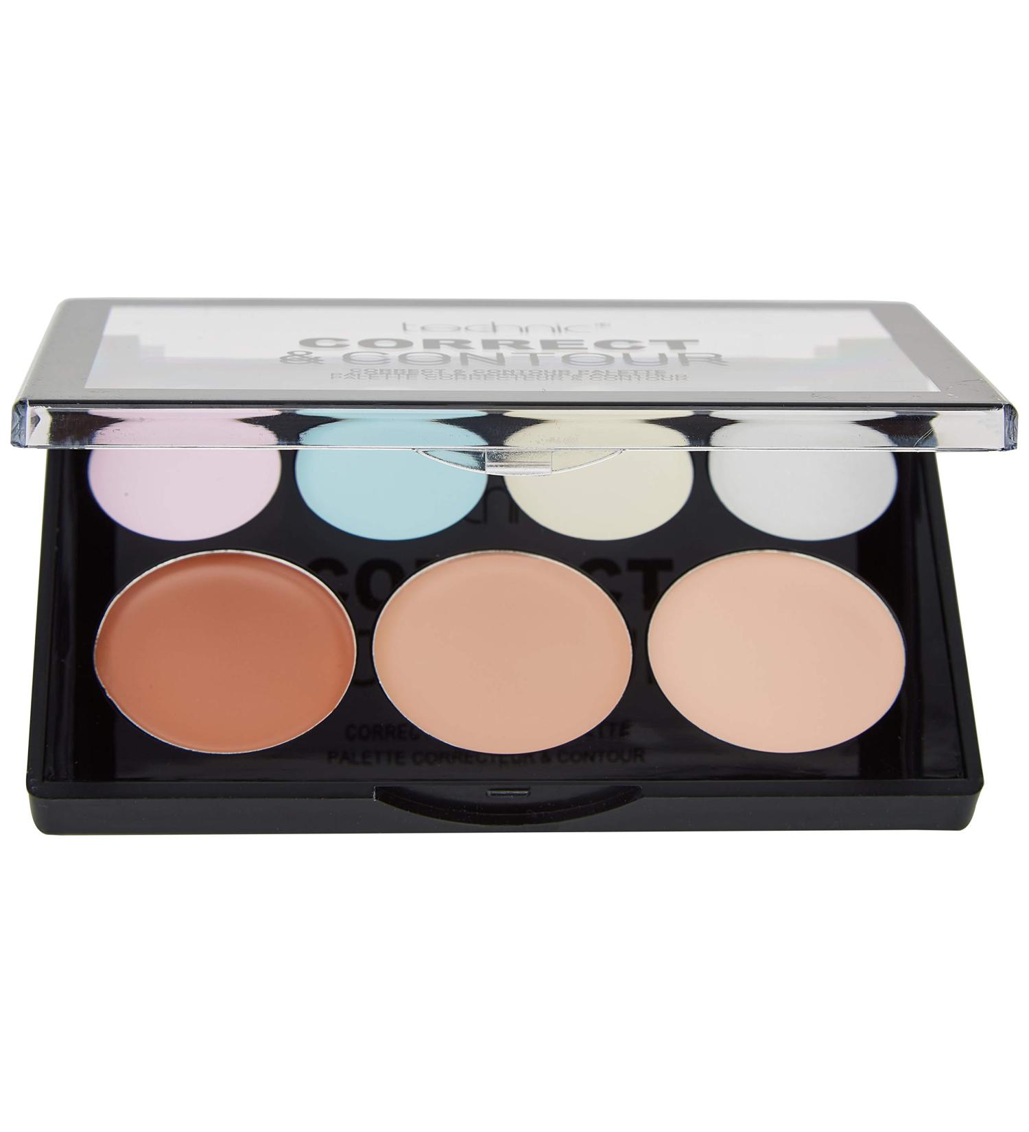 Technic Correct and Contour Makeup Palette - Perfect Concealing & Contouring for Flawless Skin | International Shipping Available - Buy Online on GoSupps.com