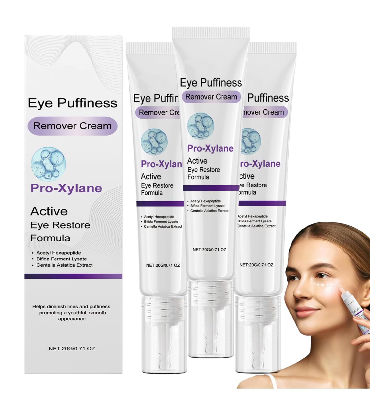 Anti-Puffiness Eye Cream Instant Temporary Firming Cream Moisturizing Eye Cream for Eye Bags and Under Eye Bags (3Pcs) - Buy Online on GoSupps.com