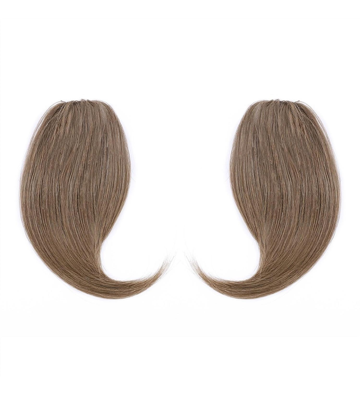 Bangs 2PCS Human Hair Clip on Bangs with Mid Part One/Two Sides Bangs Remy Hair in Extenssion French Invisible Fringe for Women Curved Bangs for Daily Wear (Color : #6 Size : 6 months) 6 months #6 - Buy Online on GoSupps.com