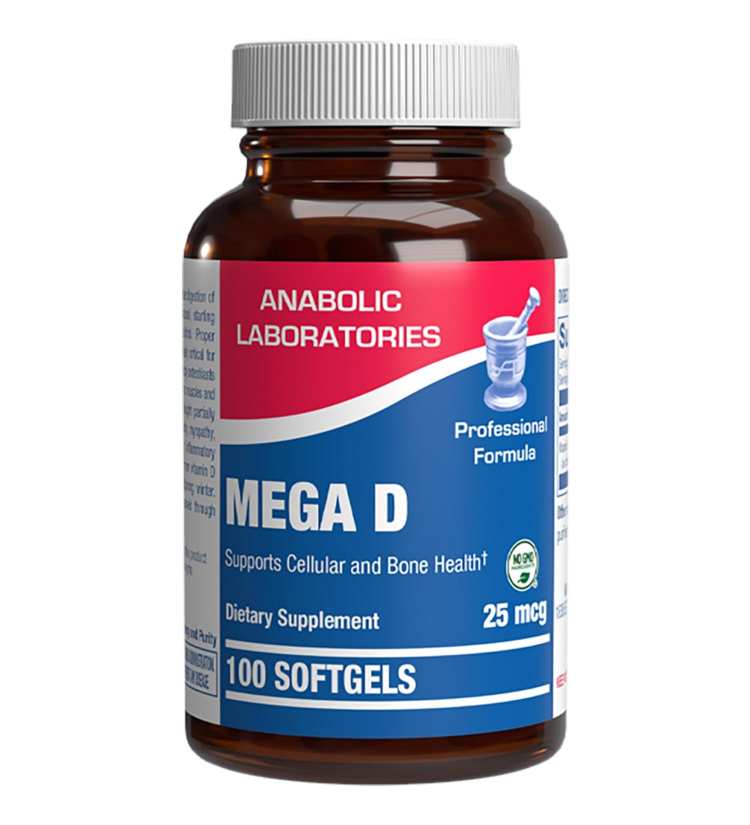 High Absorption Vitamin D3 1000IU - Clinical Formula Adult Vitamin D Supplement for Men and Women for Bone Teeth Muscle Mood and Immune Support - Easy to Swallow VIT D3 25 mcg - 100 Servings - Buy Online on GoSupps.com