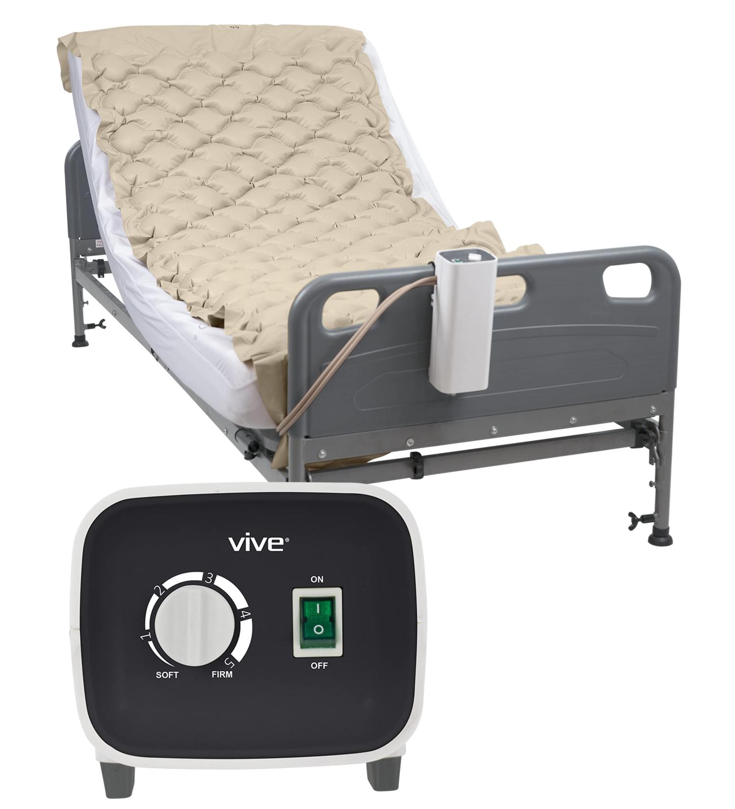Vive Alternating Pressure Pad with Electric Pump - Pressure Relief Mattress System - Buy Online on GoSupps.com