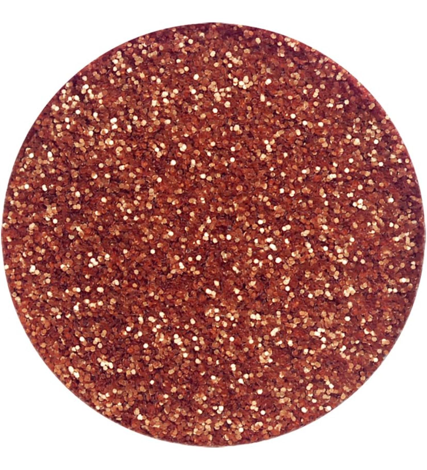 Eulenspiegel Eulenspiegel 907658 - Organic Glitter Golden Orange 6g Biodegradable Glitter for Face & Body