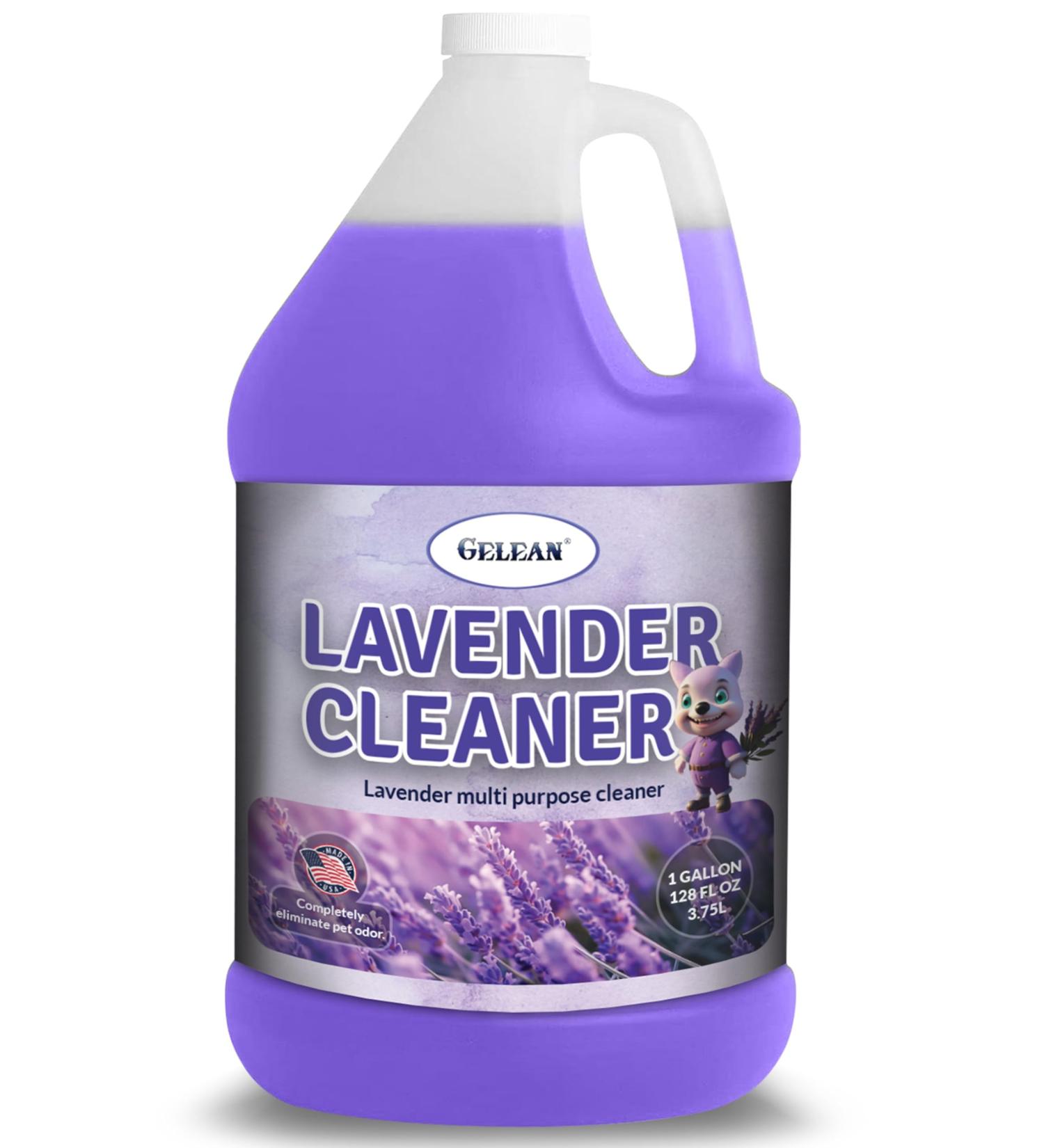 LAVENDER Multi-Purpose Cleaner 128oz - Extra Strong Floor Cleaner & Odor Eliminator - USA Made Deodorant Concentrate - Buy Online on GoSupps.com