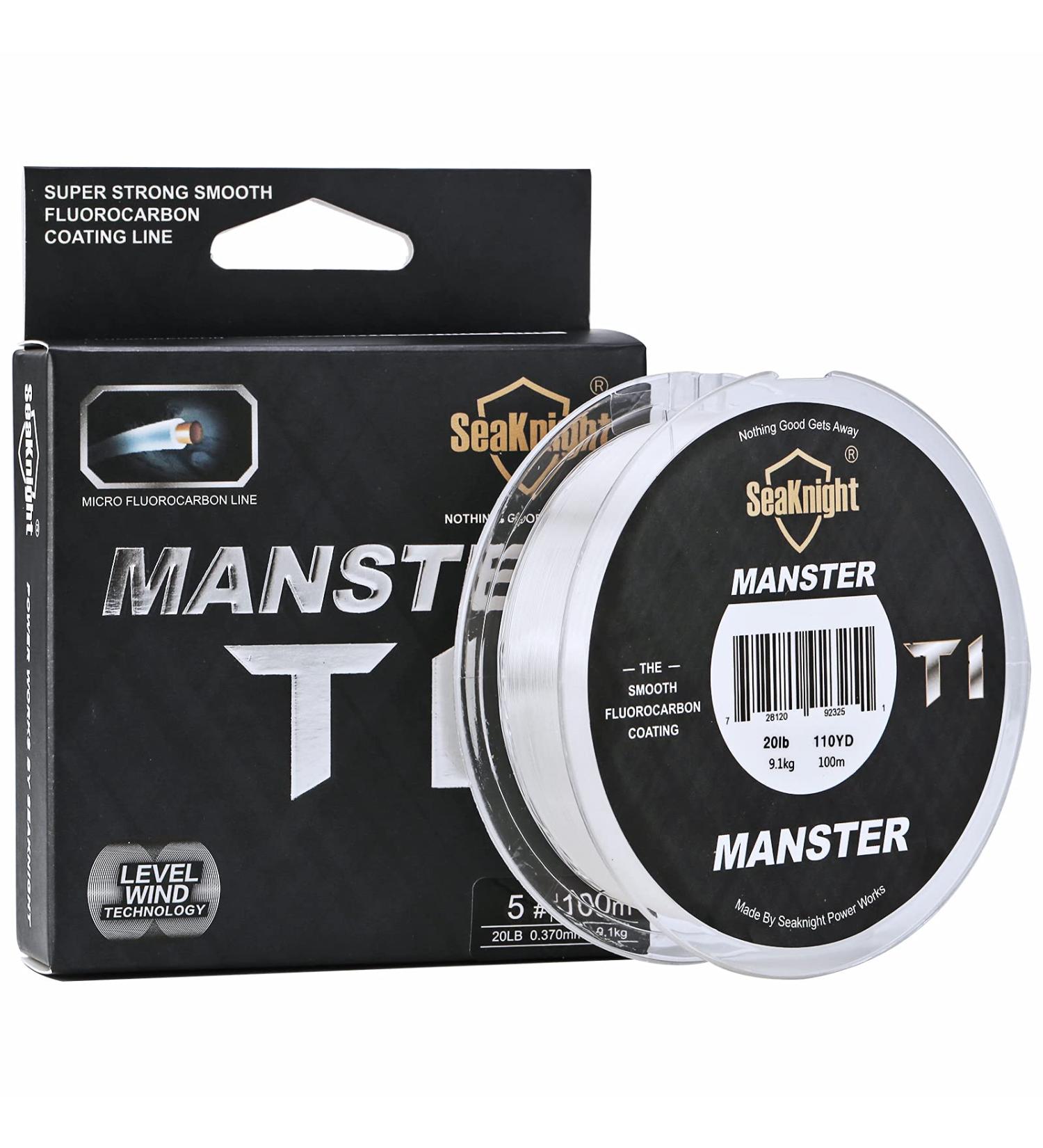 Seaknight T1 Fluorocarbon Fishing Line 100m - Monofilament for Carp Fishing 3-35LB Leader Line - Buy Online on GoSupps.com