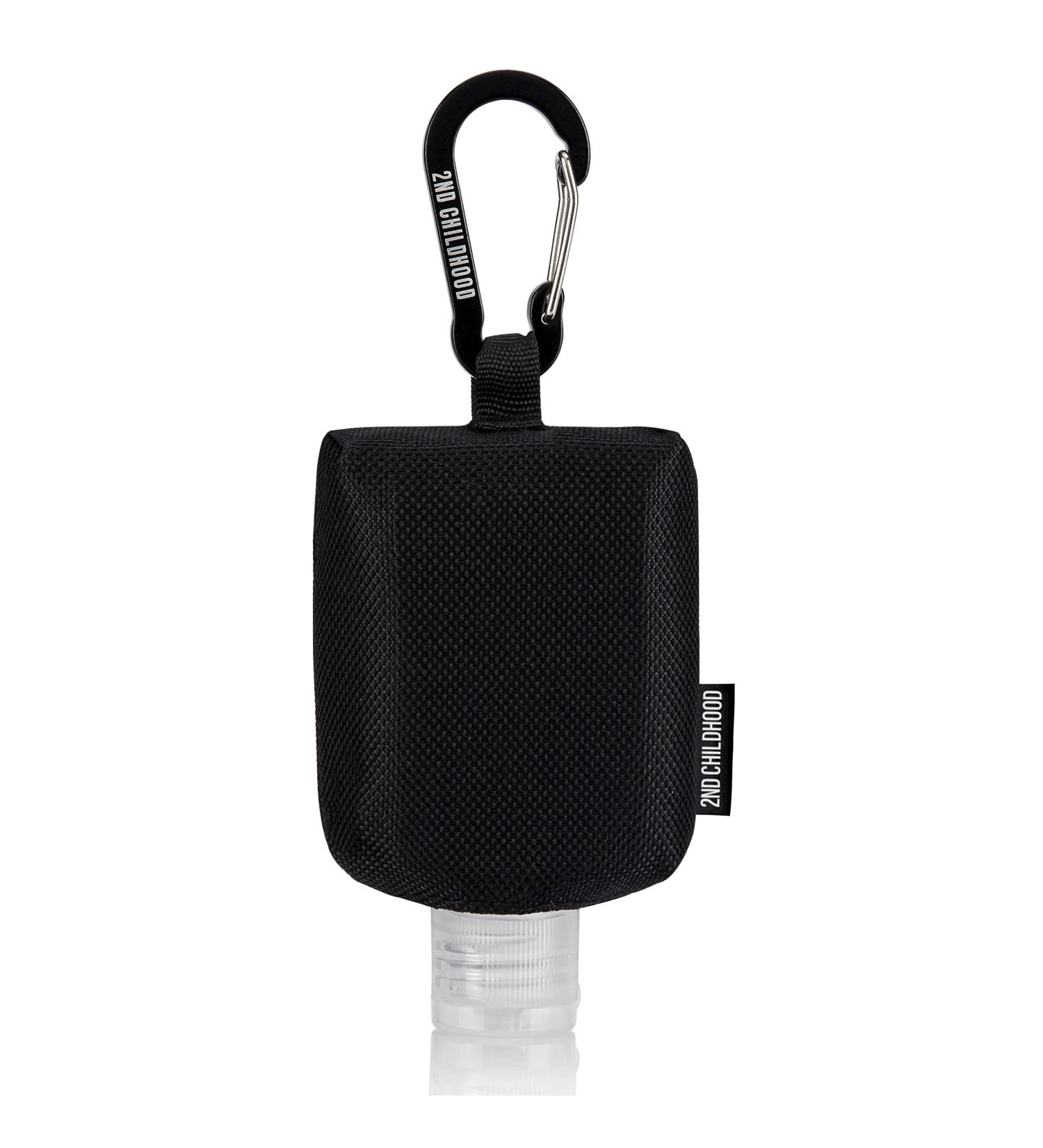 Travel Size Hand Sanitizer Holder - Portable Mini Waist Bag with Clip 2 oz Reusable Bottle - Ideal for Travel & Outdoor Use - Buy Online on GoSupps.com