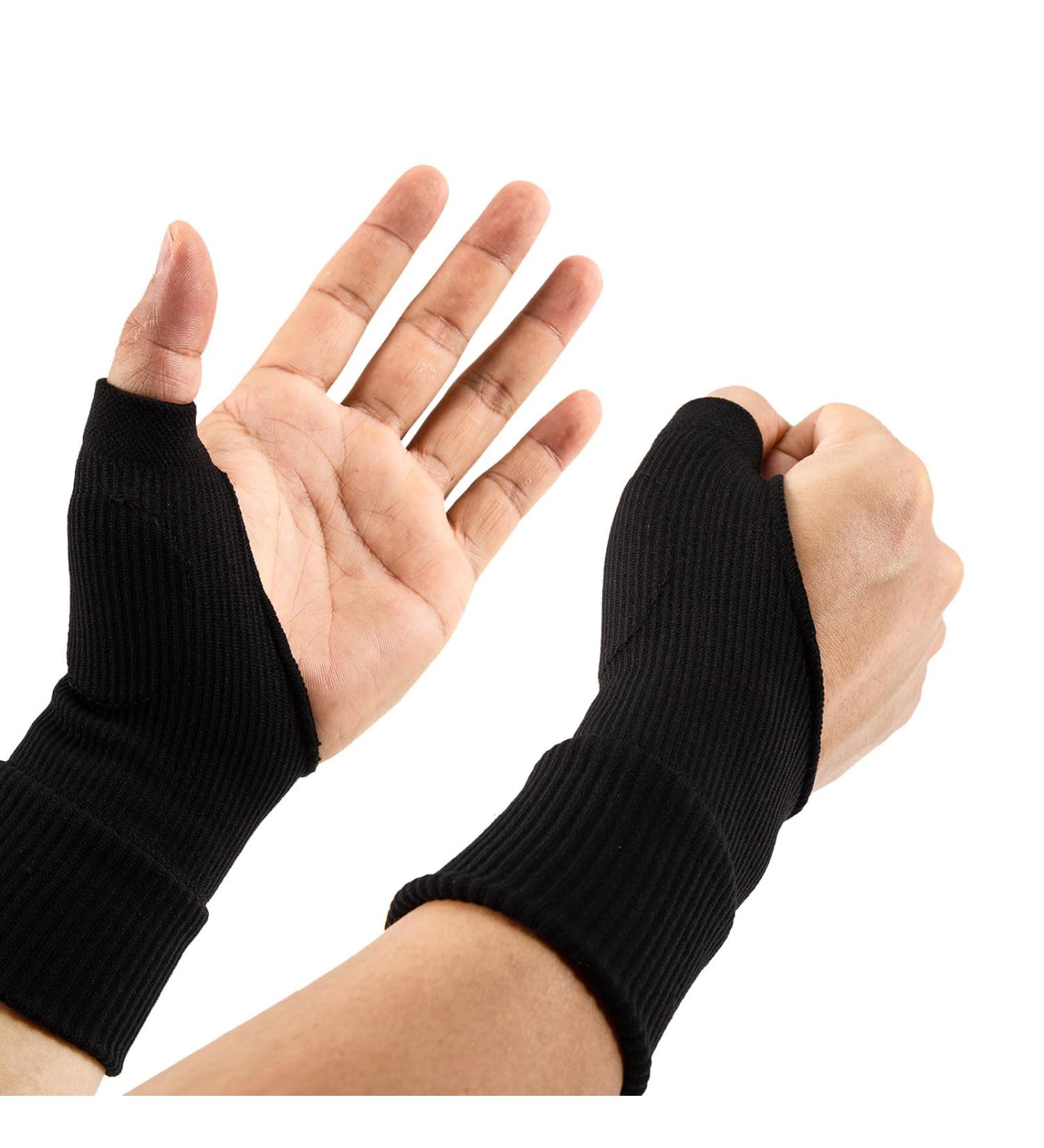 Carpal Tunnel Wrist Brace & Thumb Support | Arthritis Pain Relief Gloves | Hand Compression Sleeves for Typing & Tendonitis - Buy Online on GoSupps.com