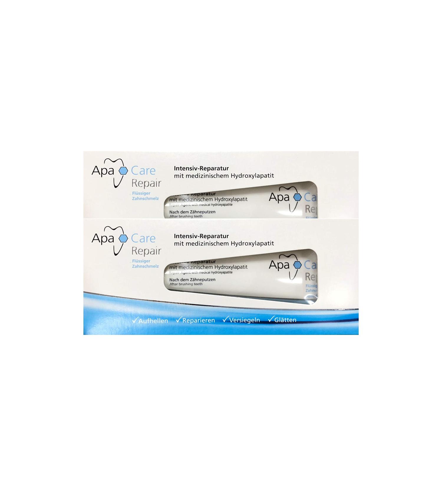 2x ApaCare Repair Intensive Repair Gel Toothpaste 30ml