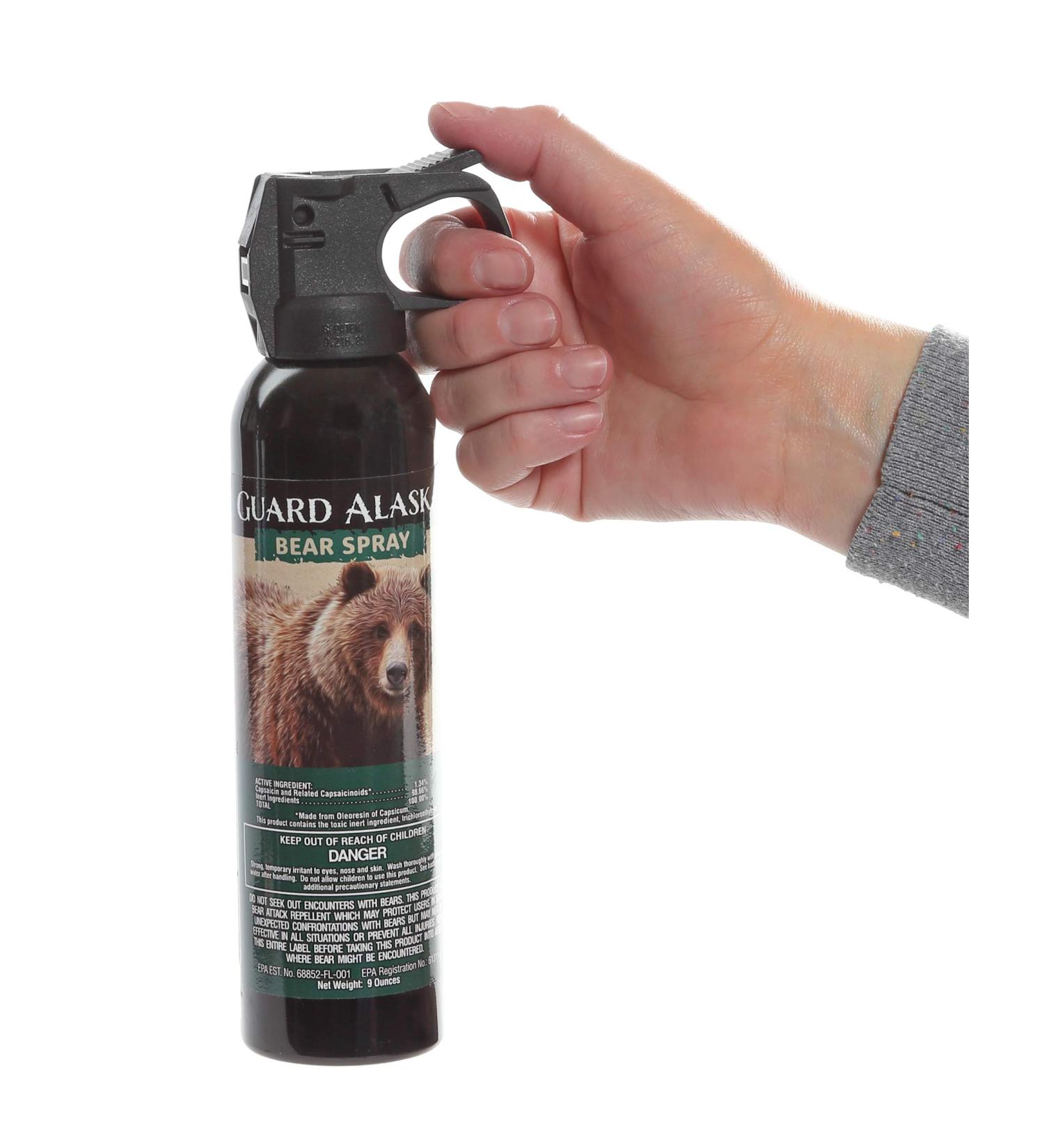 Personal Security Products Mace Brand Guard Alaska Maximum Strength Bear Spray  20 Powerful Pepper Spray  Mace Spray Self-Defense for Hiking, Camping, and Other Outdoor Activities, Made in USA - Buy Online on GoSupps.com