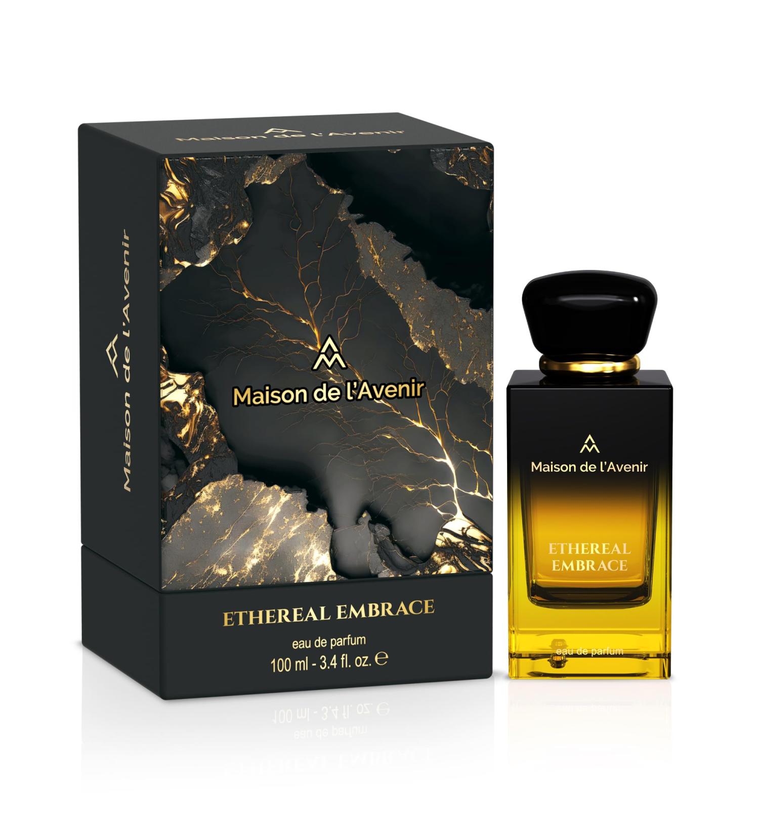 Maison de l'Avenir Ethereal Embrace - with Fruity Floral and Gourmand notes - Unisex - a seductive Perfume for Women - Cologne for Men - Long Lasting - Fine Niche Fragrance - Buy Online on GoSupps.com