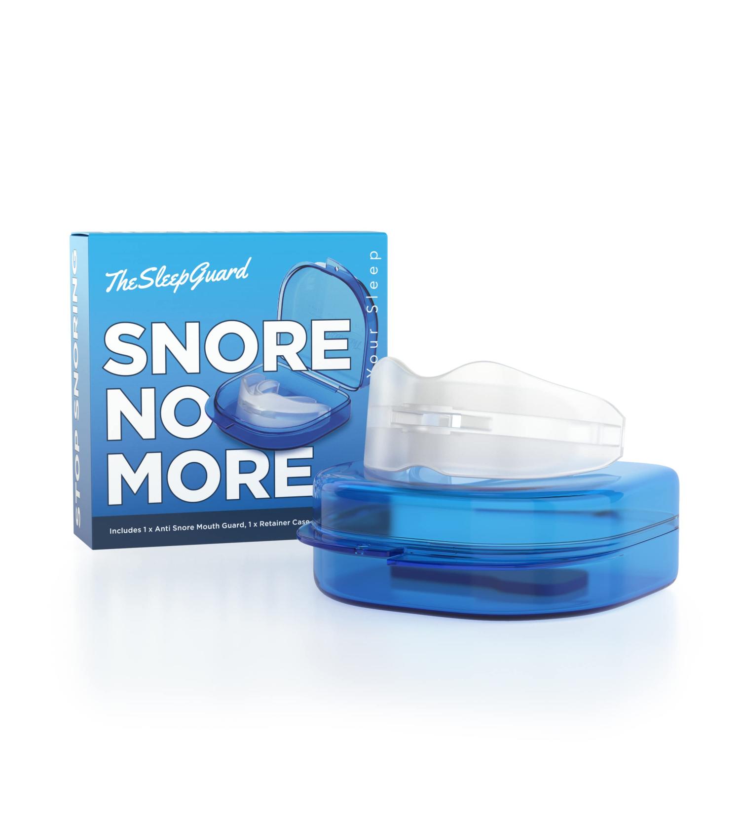 TheSleepGuard Stop Snoring Mouth Guard x1 | Anti Snoring Device & Sleep Aid for Men and Women - Buy Online on GoSupps.com