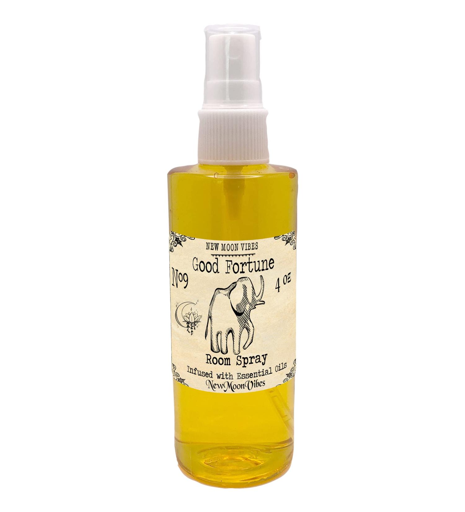 Good Fortune Aromatherapy Misting Room Spray, Spiritual Aromatic Mist infused with Essential Oils Enhance Intuition Luck Success Confidence Courage Manifest Goals Reverse Bad Luck - Buy Online on GoSupps.com