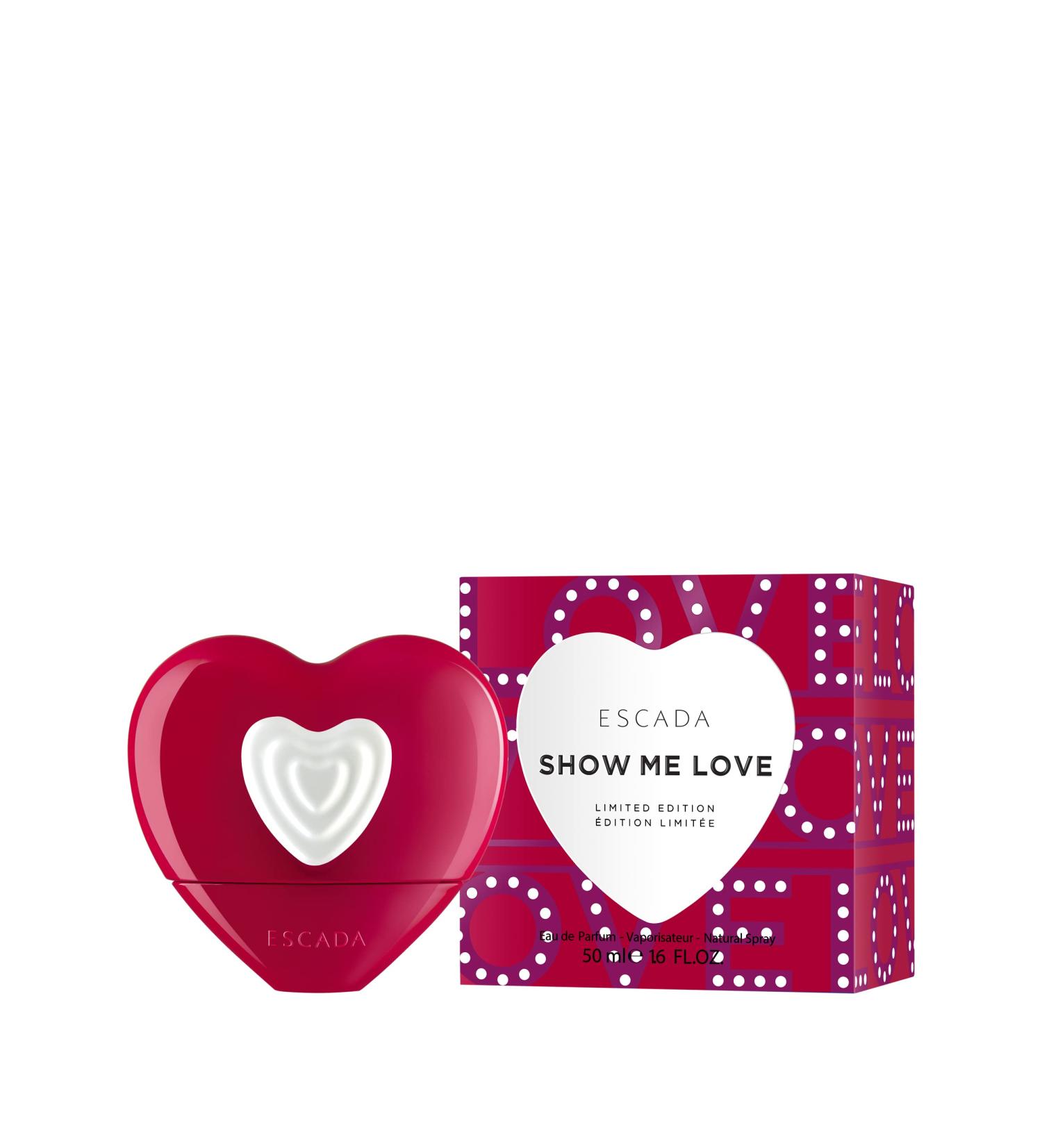 Escada Show me Love Eau de Parfum Floral Women's Perfume With Notes of Blackberry Jasmine & Blueberry Accord Luxury Perfumes for Women Long Lasting Fragrance 1.6 Fl Oz - Buy Online on GoSupps.com