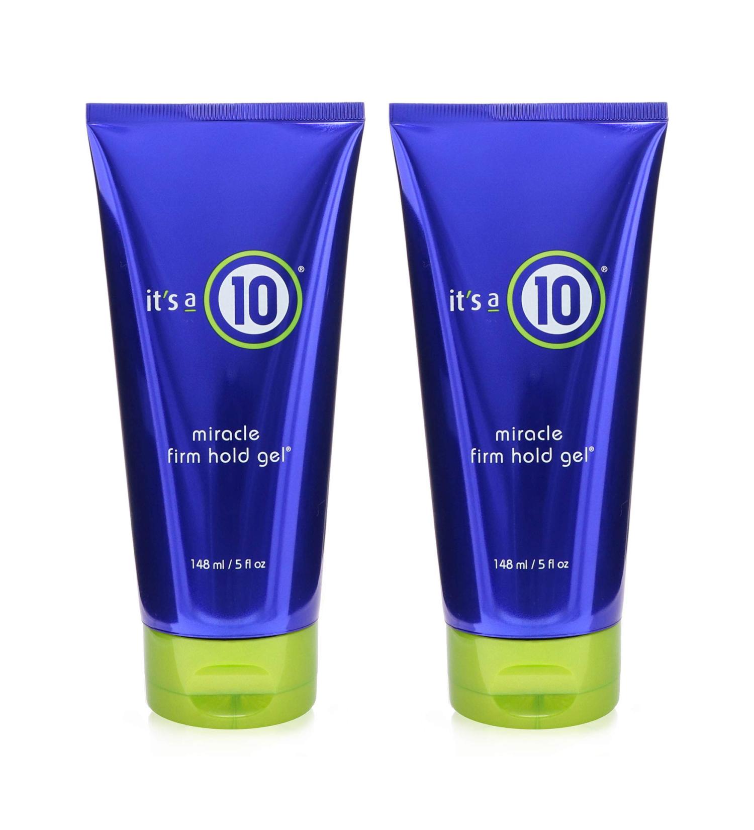 it's a 10 Haircare Miracle Firm Hold Gel 5 fl. oz. (Pack of 2) - Strong Hold Styling Gel Set - Buy Online on GoSupps.com