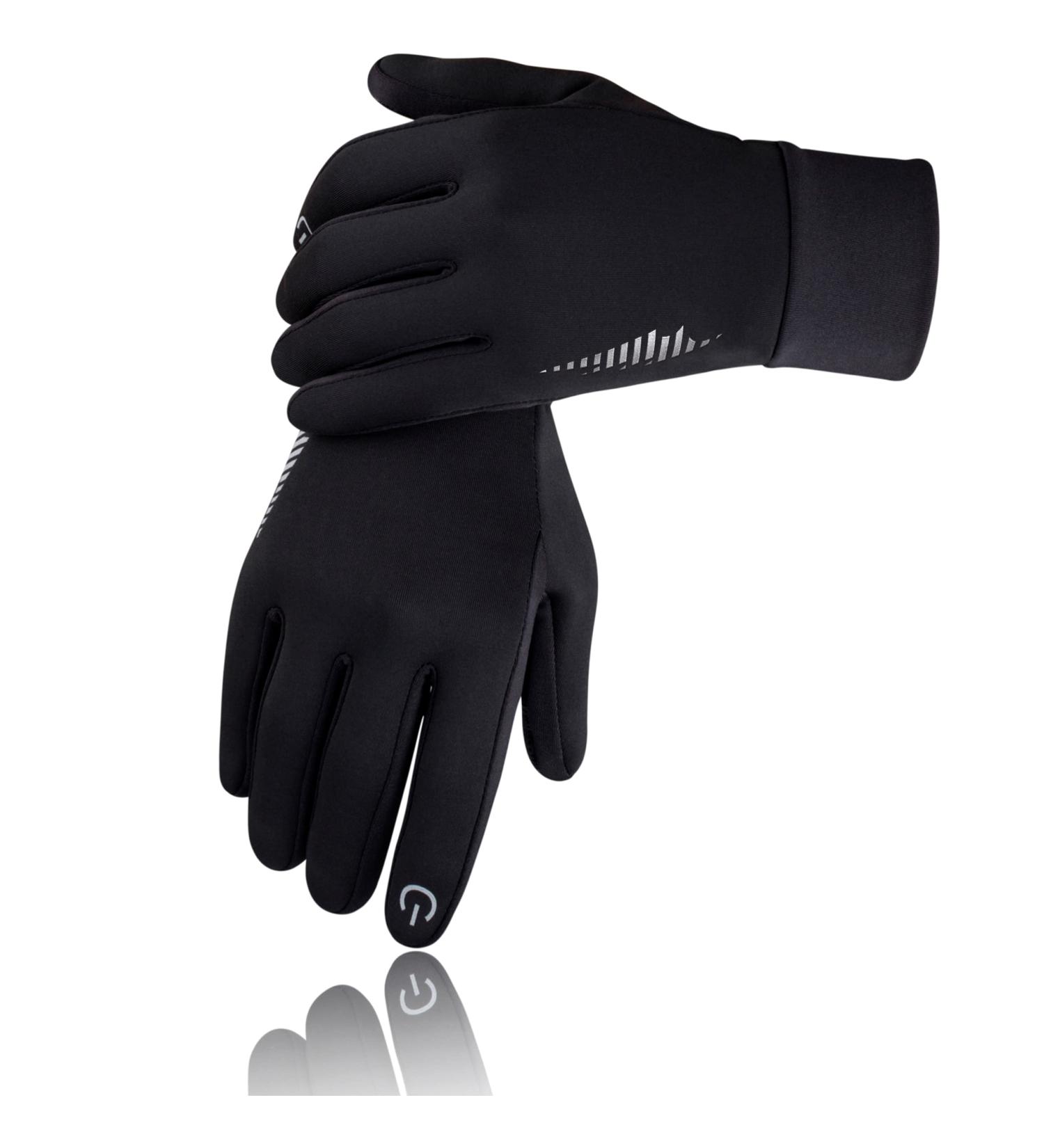 Simari Winter Thermal Gloves for Men & Women - Touchscreen Anti-Slip Cold Weather Gloves for Driving Cycling Skiing & Outdoor Activities (SMRG102 - Black) - Buy Online on GoSupps.com
