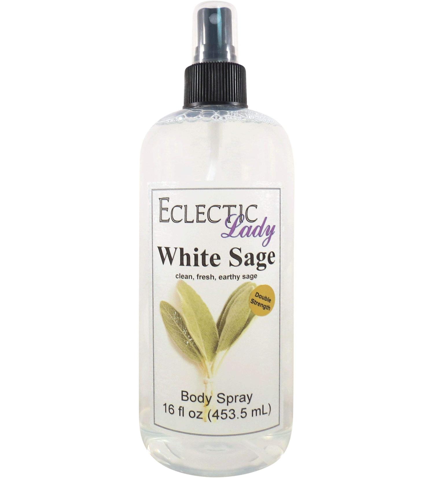 White Sage Body Spray Body Mist for Women with Clean Light & Gentle Fragrance Long Lasting Perfume with Comforting Scent for Men & Women Cologne with Soft Subtle Aroma For Daily Use Double Strength 16 Fluid Ounces - Buy Online on GoSupps.com