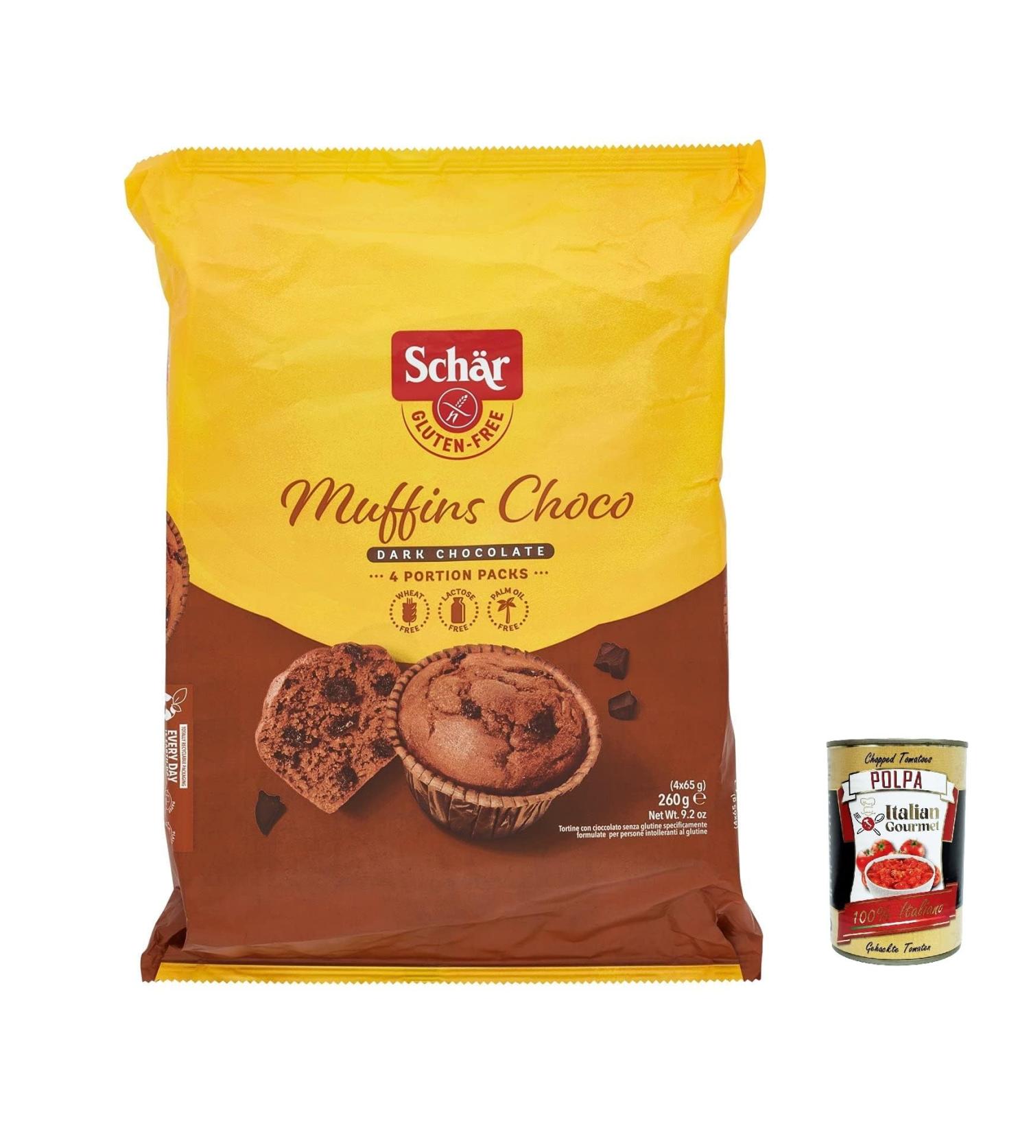  Italian Gourmet E.R. Shar Muffins Gluten Free and Gluten Free 260g + Italian Gourmet Polpa - Buy Online on GoSupps.com