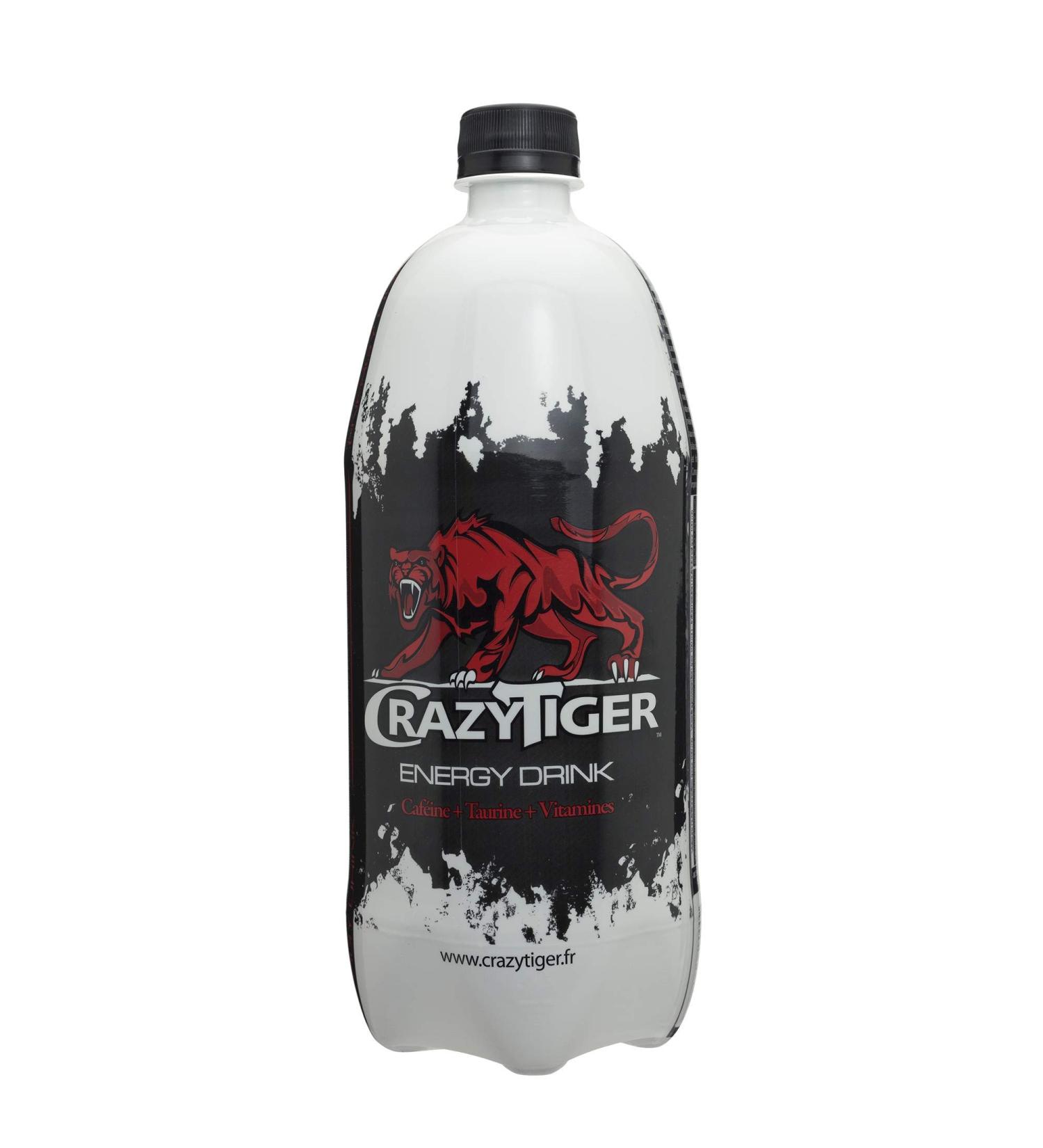 Crazy Tiger Energy - 1L bottle - Buy Online on GoSupps.com