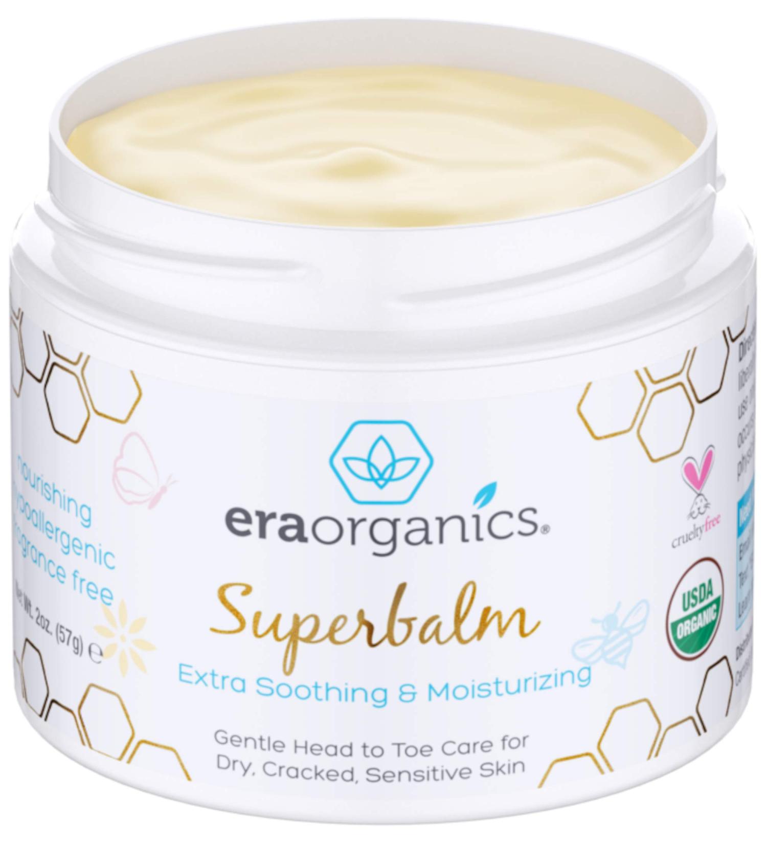 Organic Healing Ointment for Babies - Gentle Moisturizer for Sensitive Skin, Eczema, Cradle Cap and Rashes - Buy Online on GoSupps.com