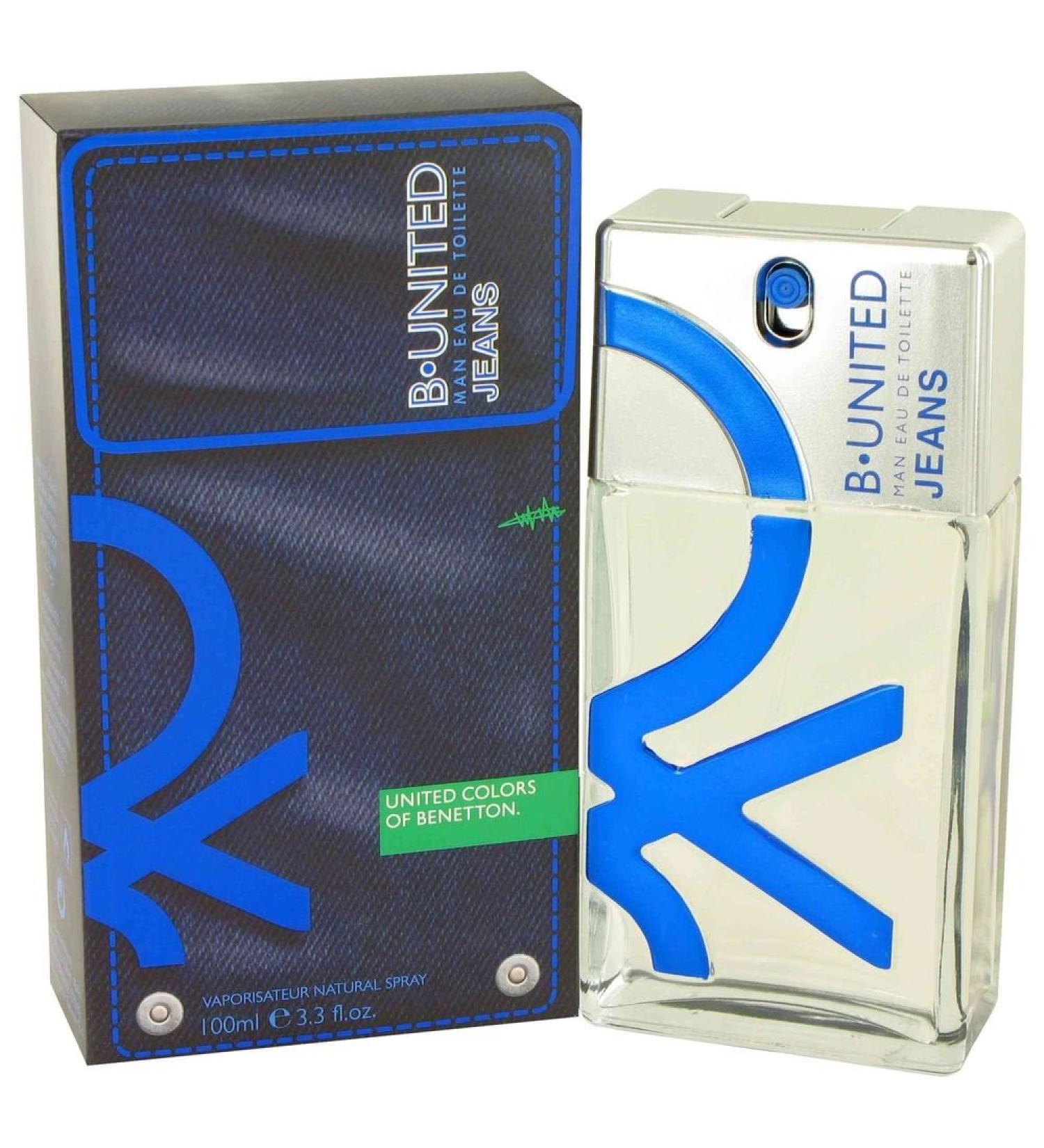 United Colors of Benetton B-united Jeans By United Colors of Benetton For Men Eau De Toilette Spray 3.3-Ounce / 100 Ml