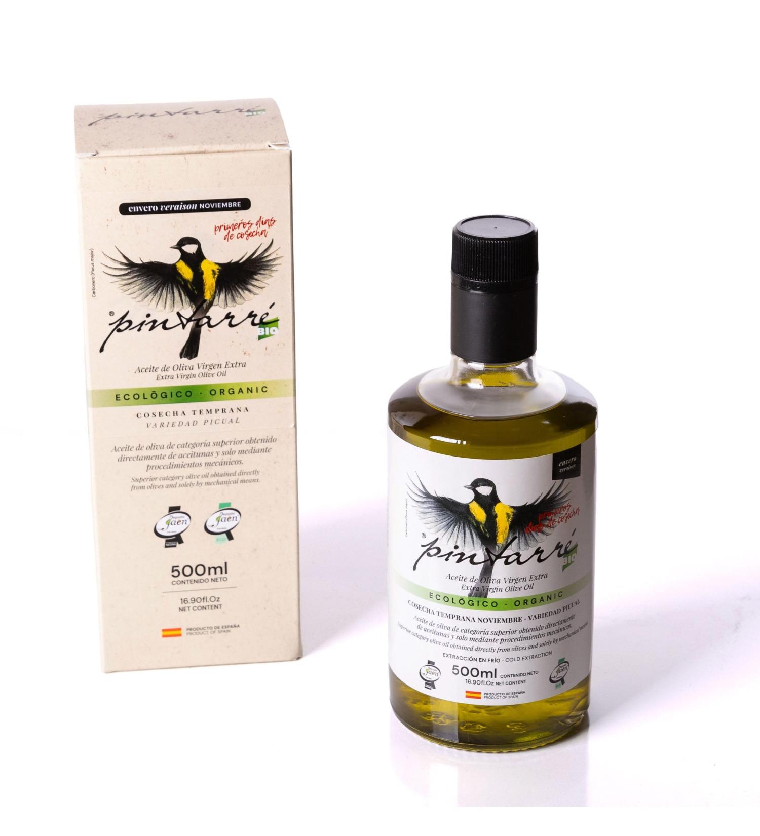 CAMPO ANTA O Pintarr Olive Oil Native Extra Envero Bio Early November Box 500 ml