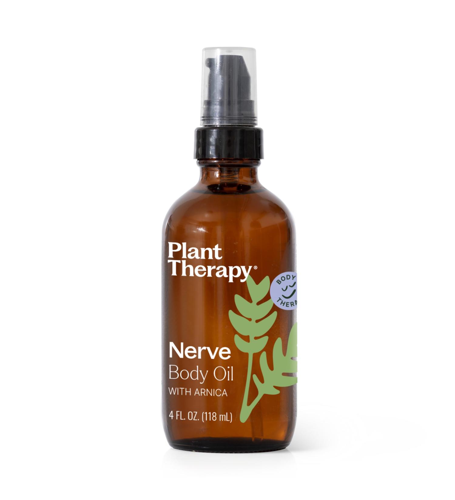 Buy Plant Therapy Nerve Body Oil with Arnica 4 oz | Relieve Discomfort Soothing for Tingling Sensations Nourish Skin - International Shipping Available - Buy Online on GoSupps.com