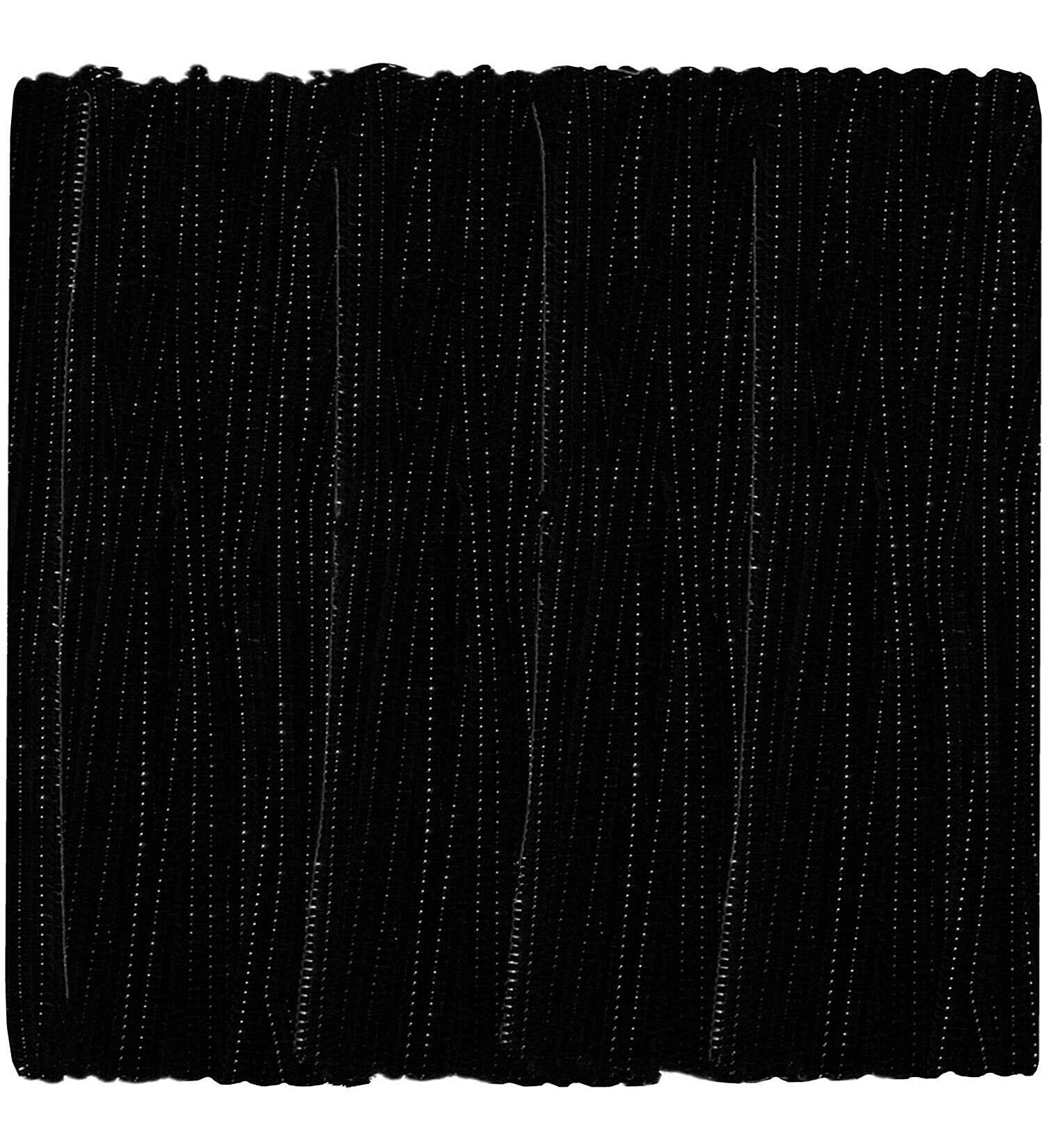 300 Pack Black Chenille Stems Pipe Cleaners (0.24 x 12 Inch) for DIY Art Crafts - Buy Online on GoSupps.com