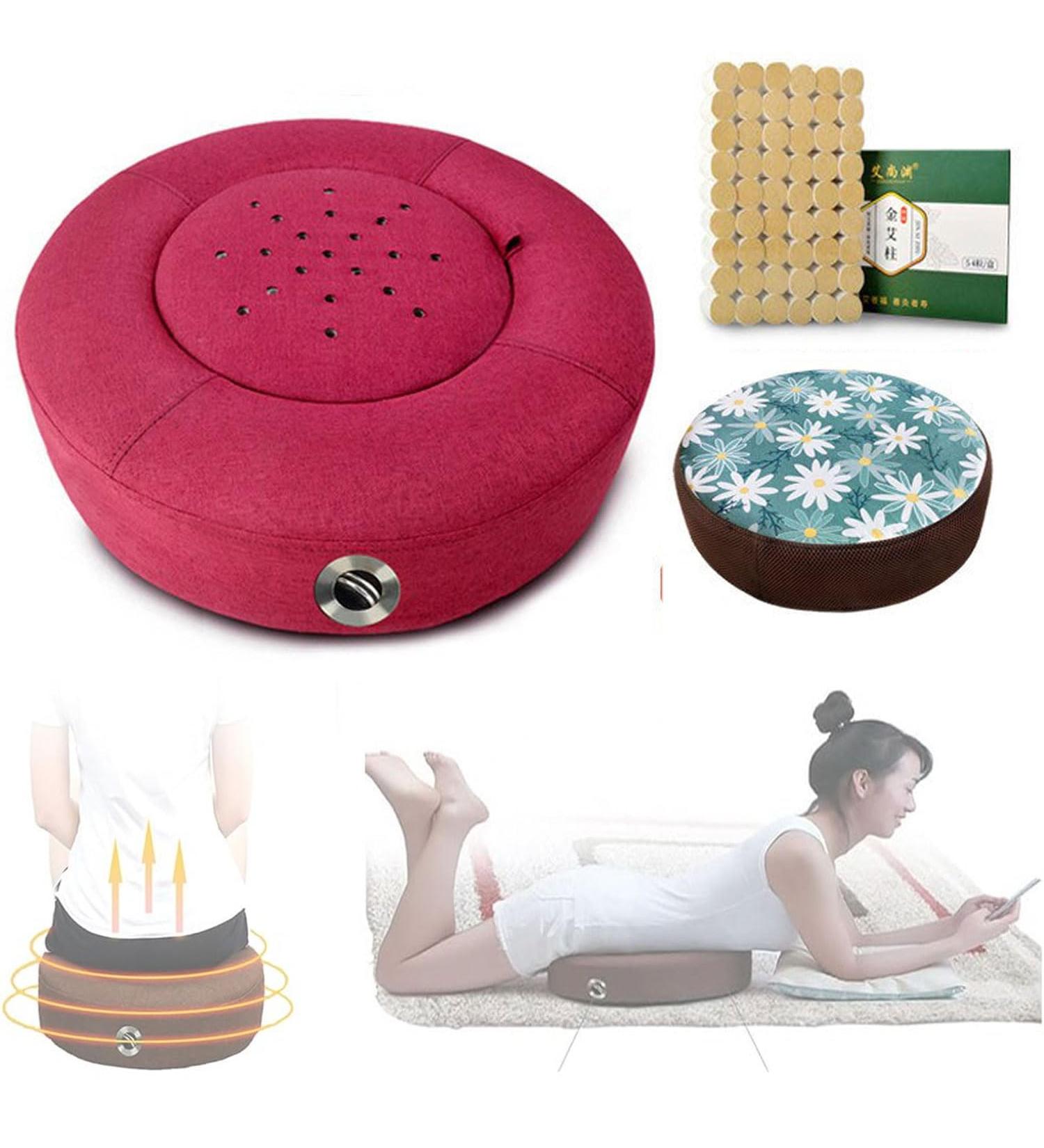 40cm Smokeless Moxibustion Cushion Set 360 Degree Rotatable Vent Adjust Temperature Moxibustion Heating Pad Moxa Cone Burner Box Moxibustion Sit Chair for MeditationYoga Relax - Buy Online on GoSupps.com