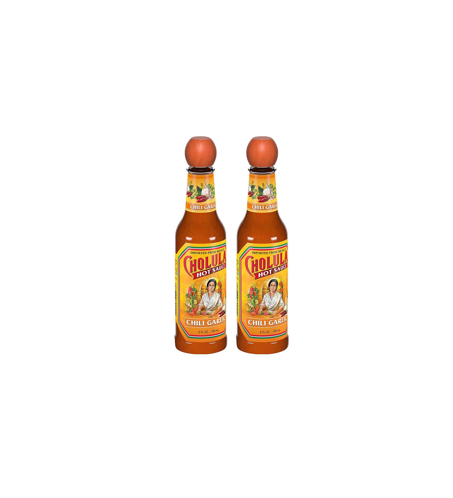Cholula Hot Chili Garlic Sauce Imported from Mexico 150ml - Pack of 2 - Buy Online on GoSupps.com