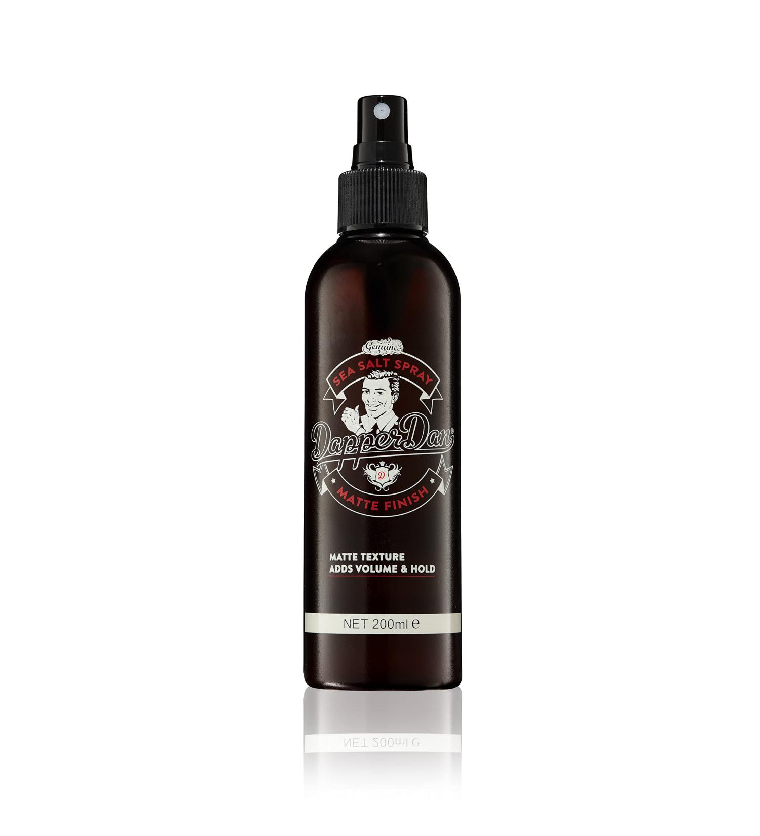 Dapper Dan Sea Salt Spray Men's Texturising Hair Sea Salt Spray For Wavy Messy Hairstyles Matte and Textured Finish Sandalwood Scent 1 x 200ml 6.76 Fl Oz (Pack of 1) - Buy Online on GoSupps.com