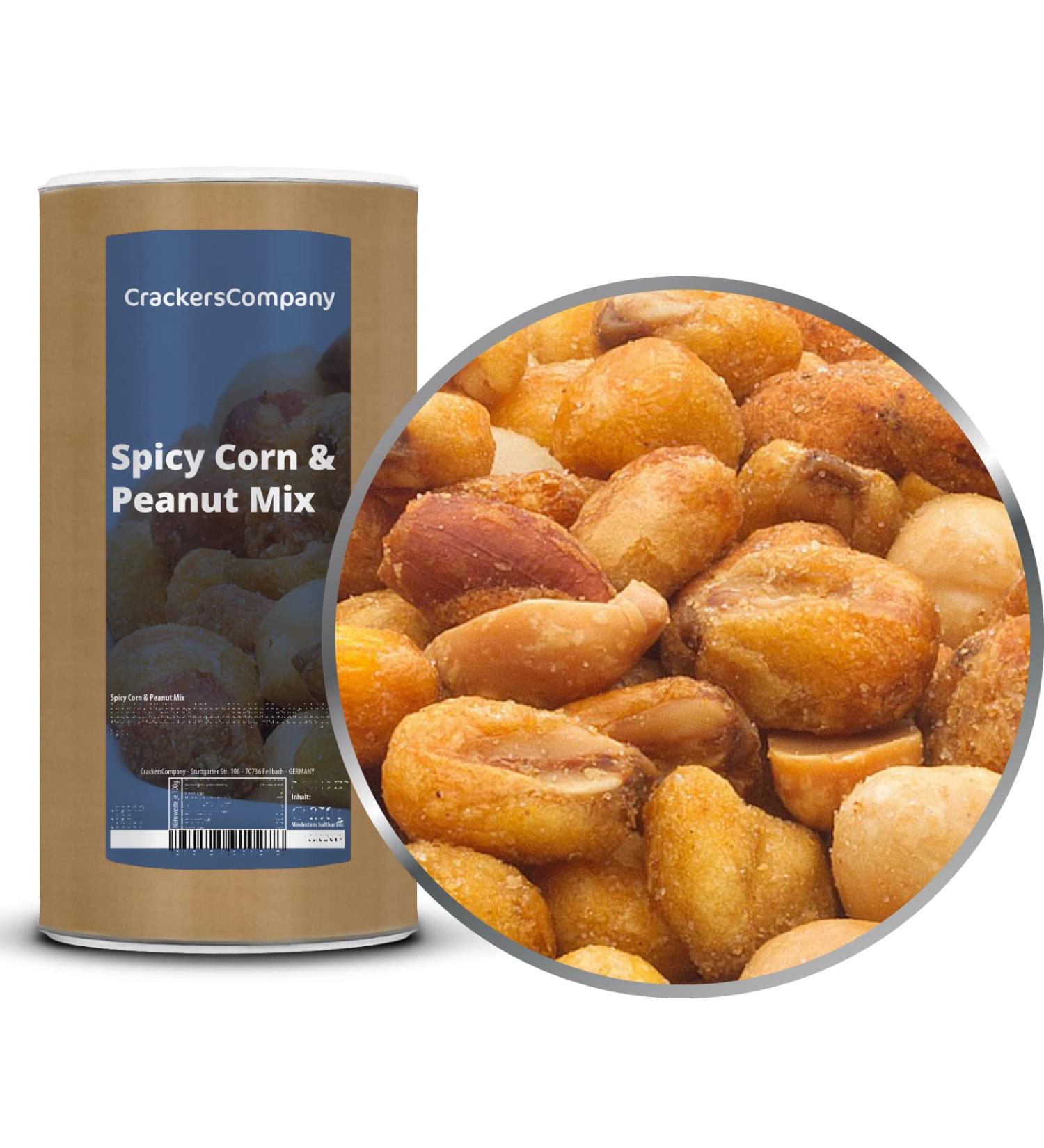 1 x 600g vegetarian snack mix with corn and roasted peanuts 600 g (1 pack)