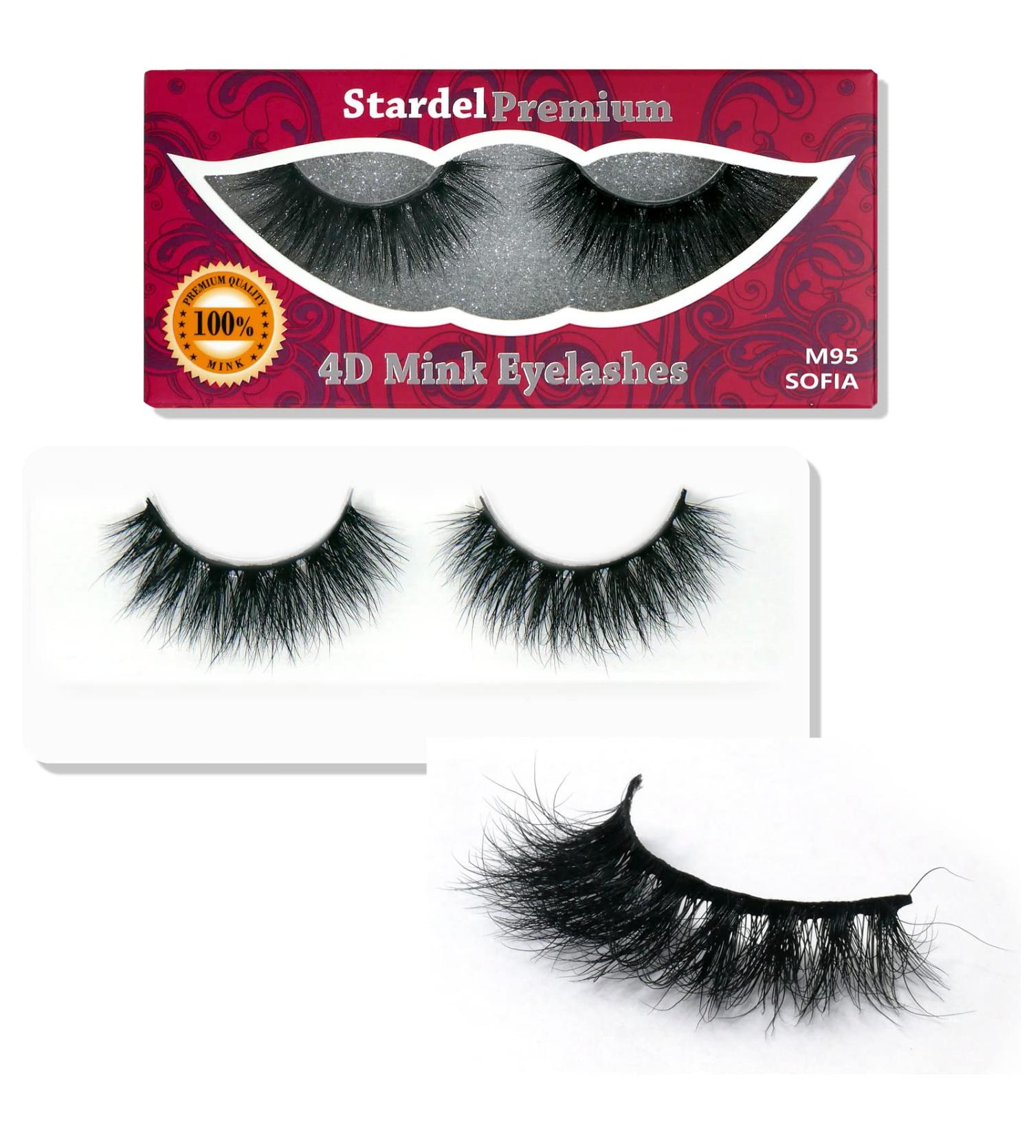 Premium 4D Mink Lash (Sofia) - Luxurious Eyelashes for a Glamorous Look - Buy Online on GoSupps.com