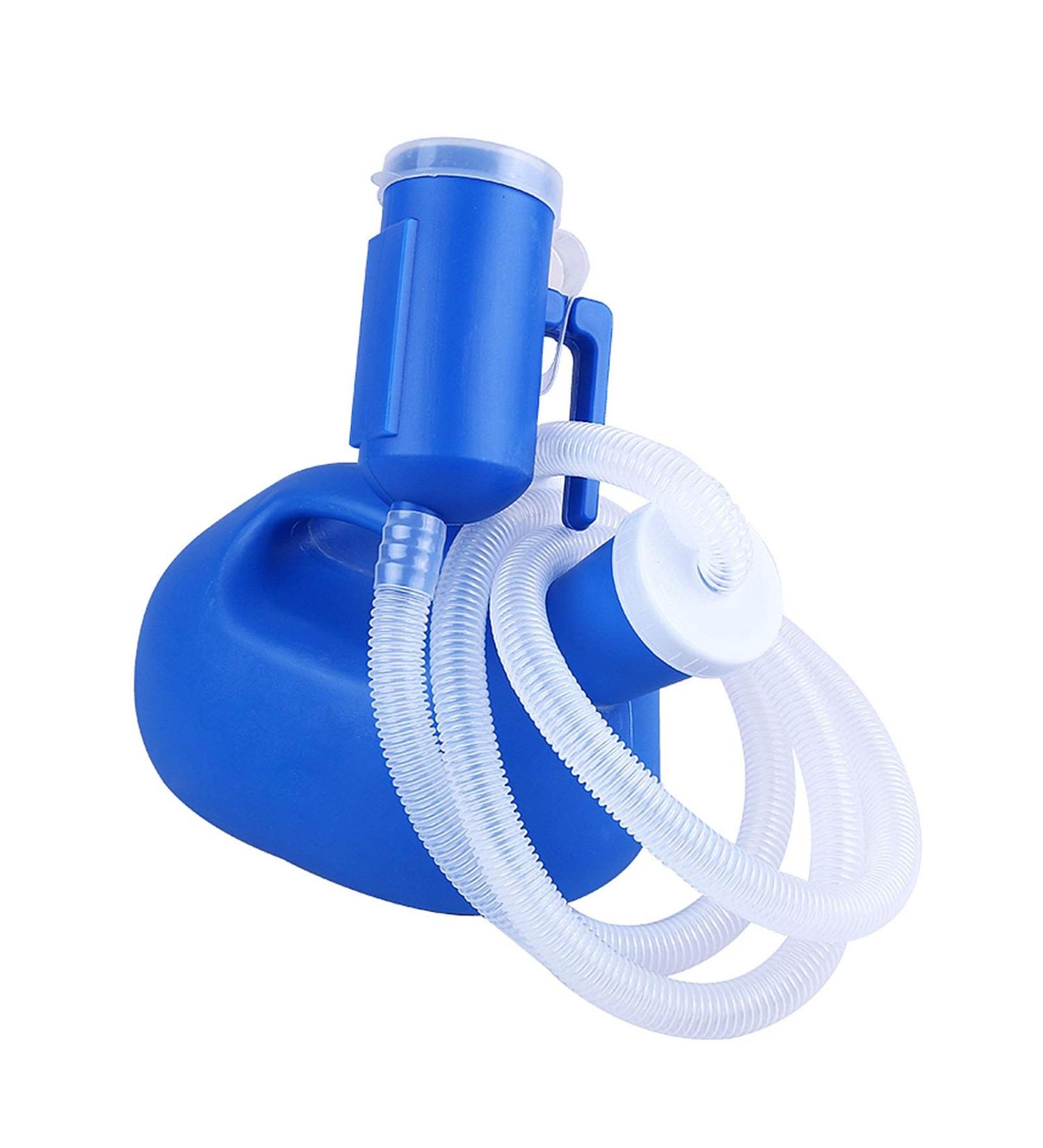 Men Urinal Urinal for Men Spill Proof Men's Portable Urinal Pee 2000 ML for Home Camping Car Travel Convenient and Practical Urinal - Buy Online on GoSupps.com