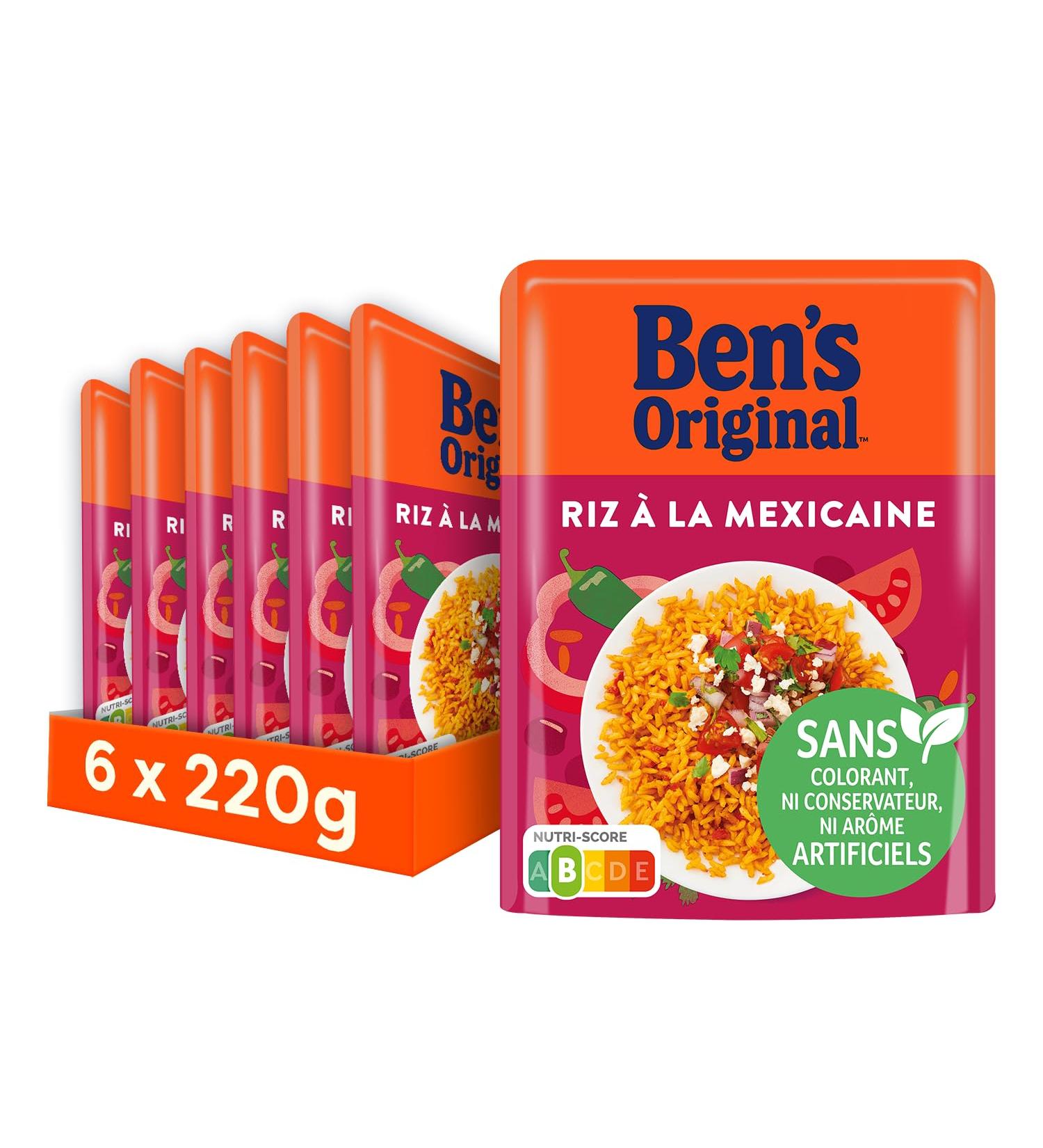 Ben's Original Mexican Rice (6x220g) - Buy Online on GoSupps.com