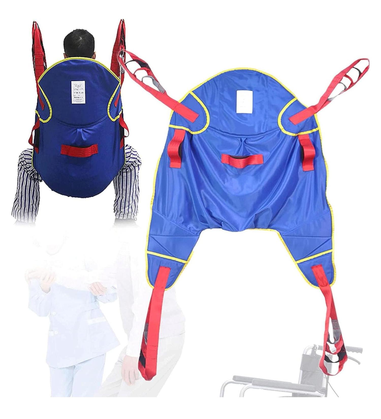 Full Body Patient Lift Sling Patient Lifting Hoist Sling Transfer Belt Divided Leg Shower Sling for Elderly and Disabled L - Buy Online on GoSupps.com