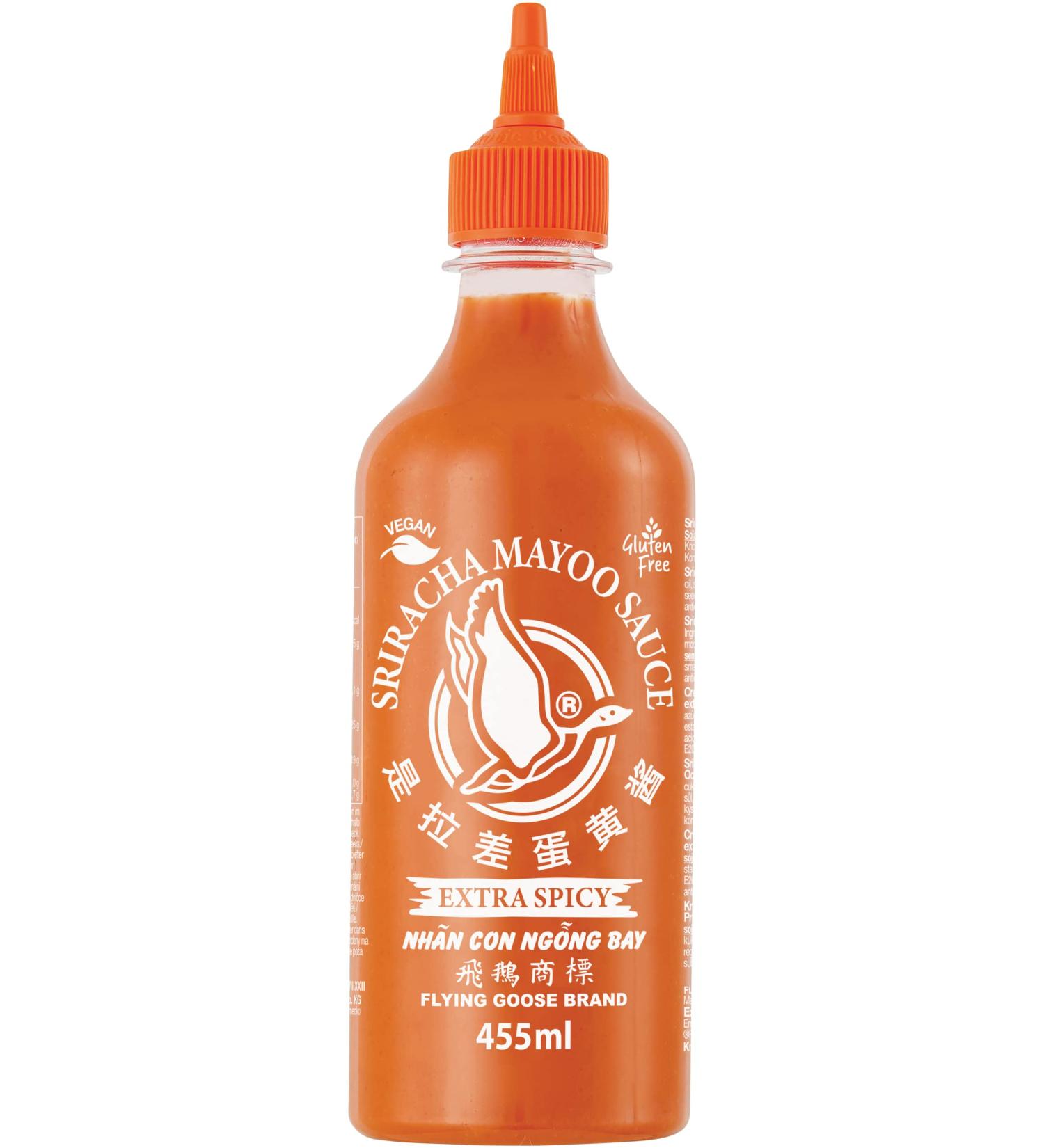 FLYING GOOSE chili sauce sriracha mayo sauce spicy - extra hot - 1 x 455ml